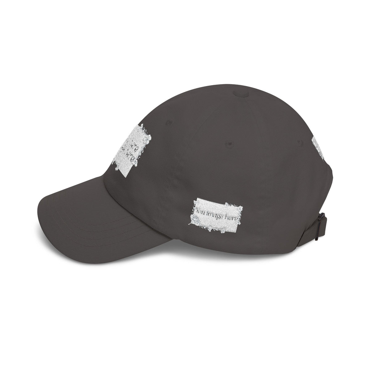 Minimal 'Print it your way' Embroidered Hat
