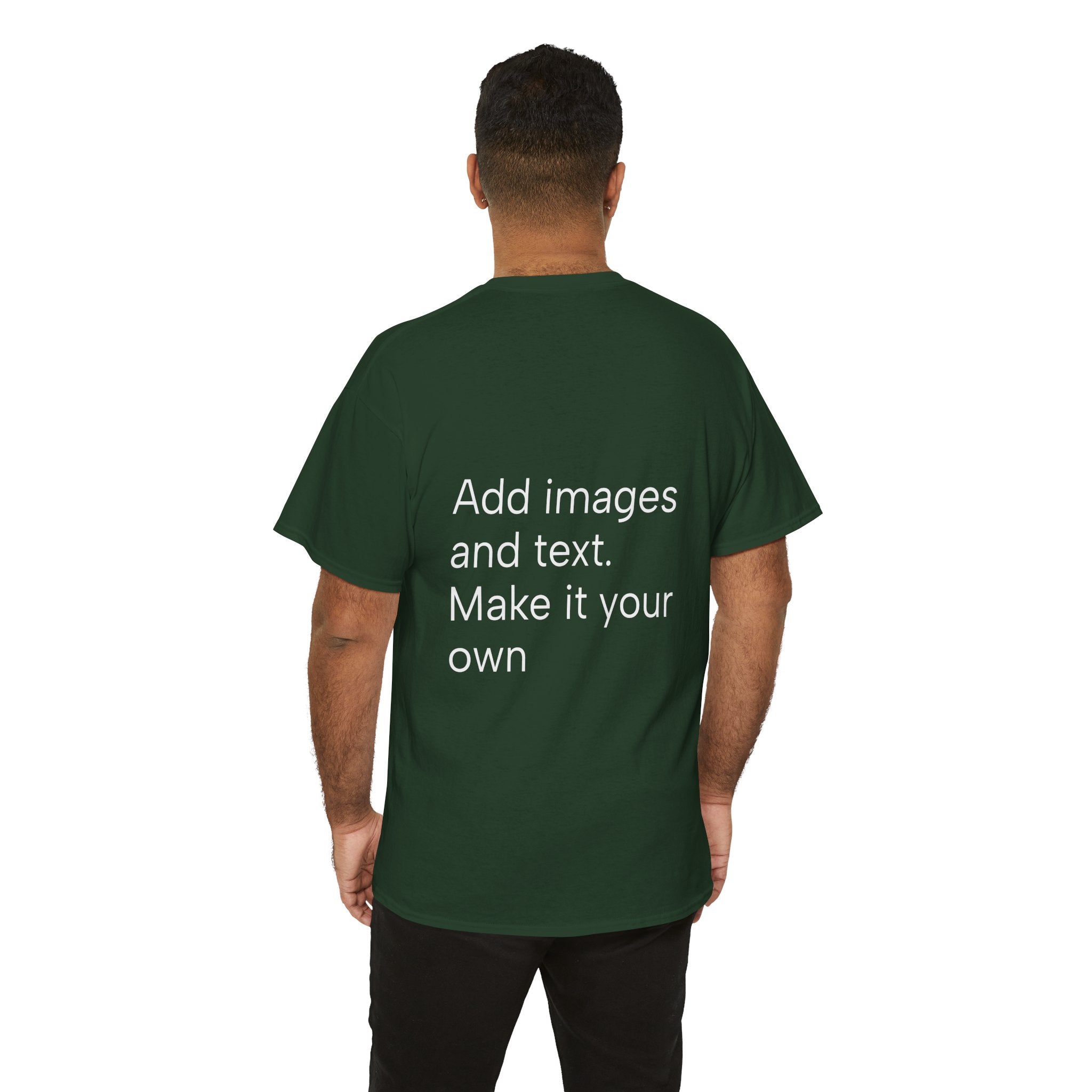 Customizable T‑Shirt – "Upload Your Designs and Watch Them Come to Life"