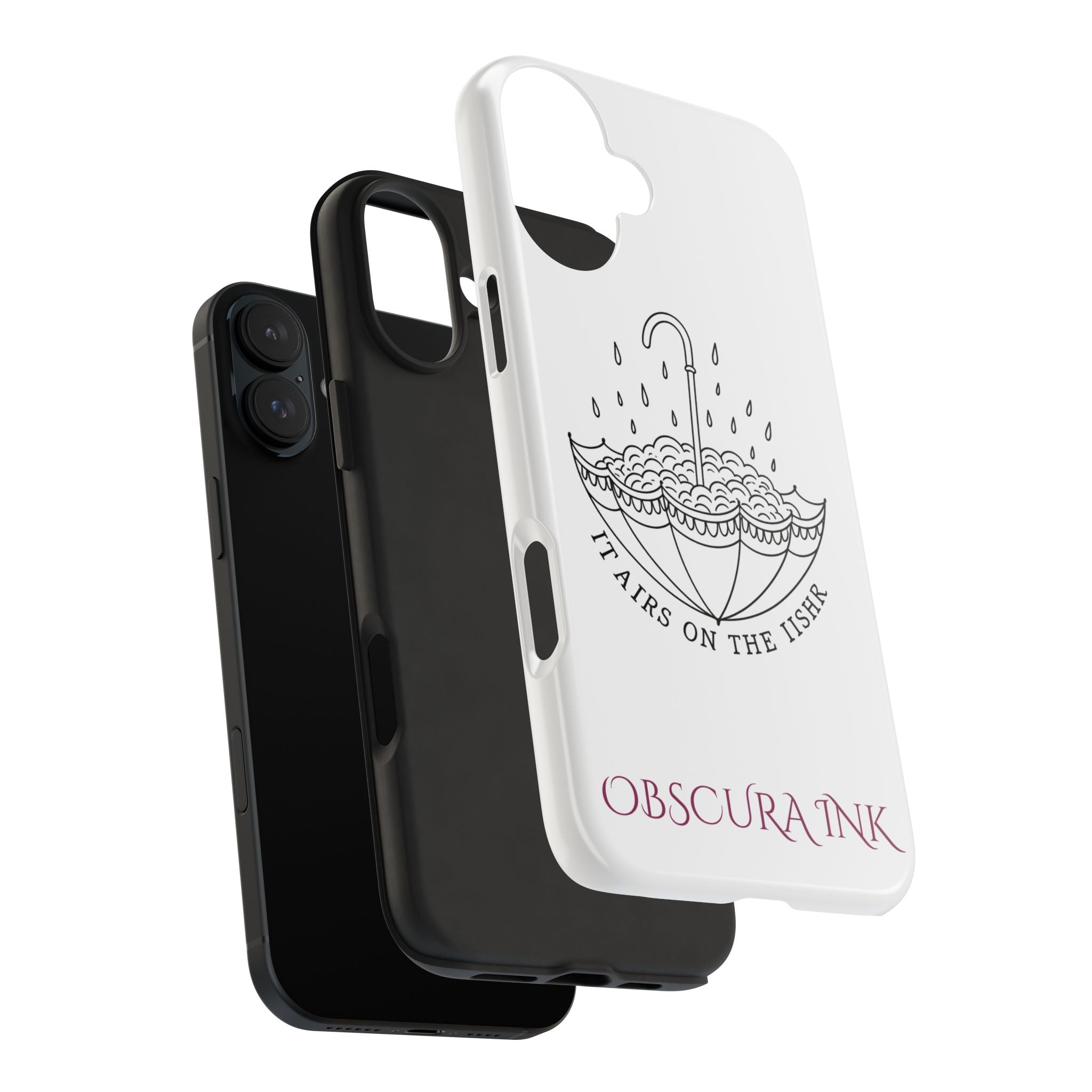 Tough Phone Case — Obscura Ink Shield Design
