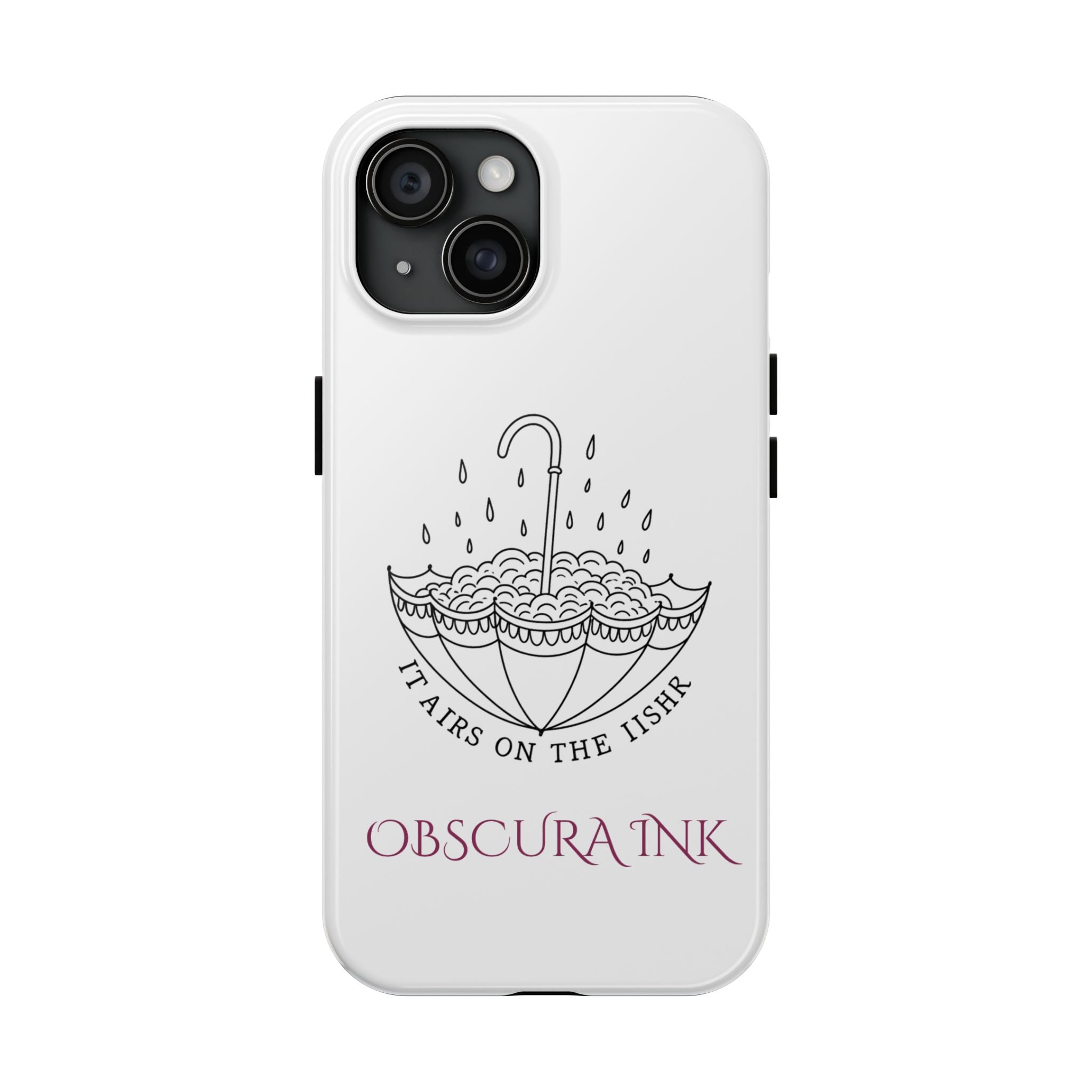 Tough Phone Case — Obscura Ink Shield Design