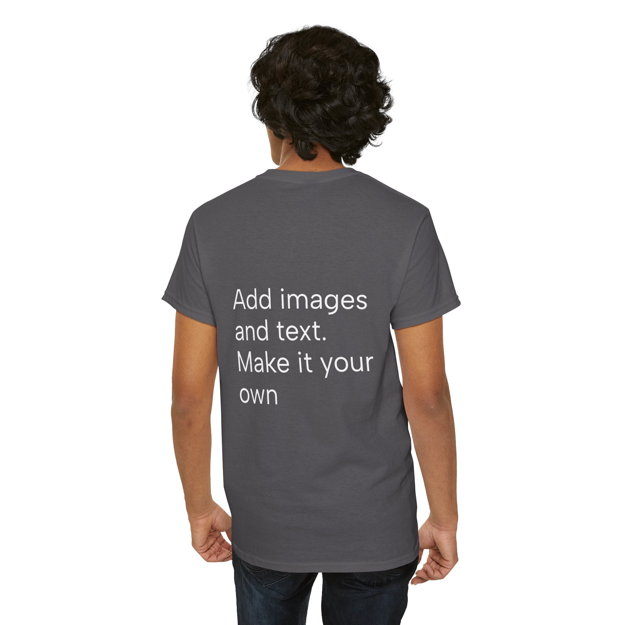 Customizable T‑Shirt – "Upload Your Designs and Watch Them Come to Life"