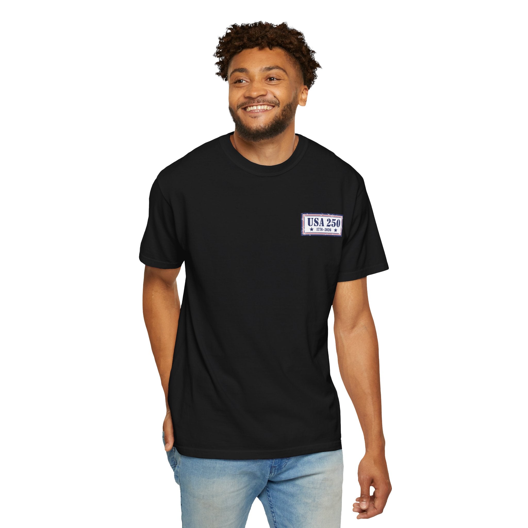 USA 250 Yrs ~ Unisex Garment-Dyed T-shirt