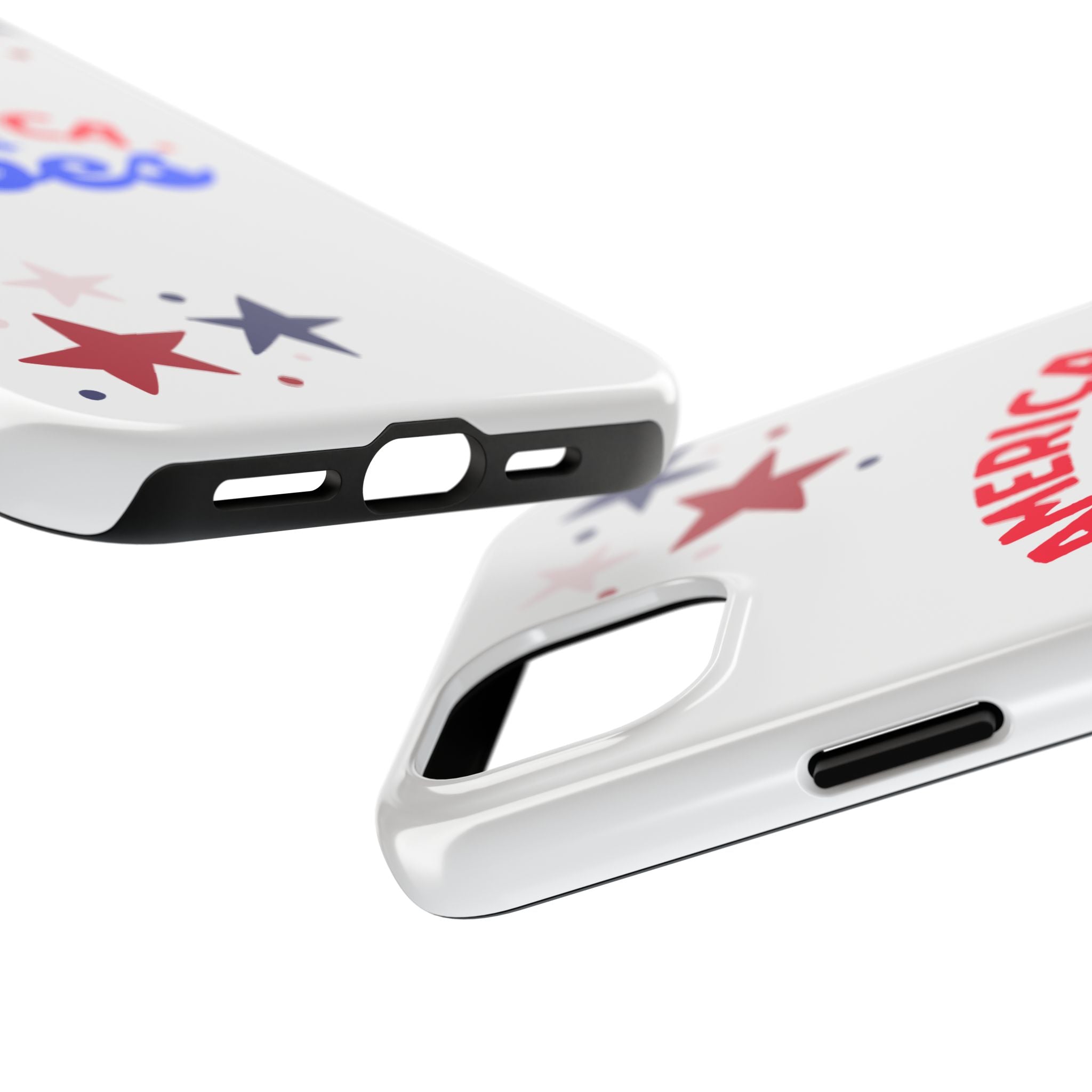 America Vibes Tough Phone Case — Patriotic Red White Blue Stars iPhone Case