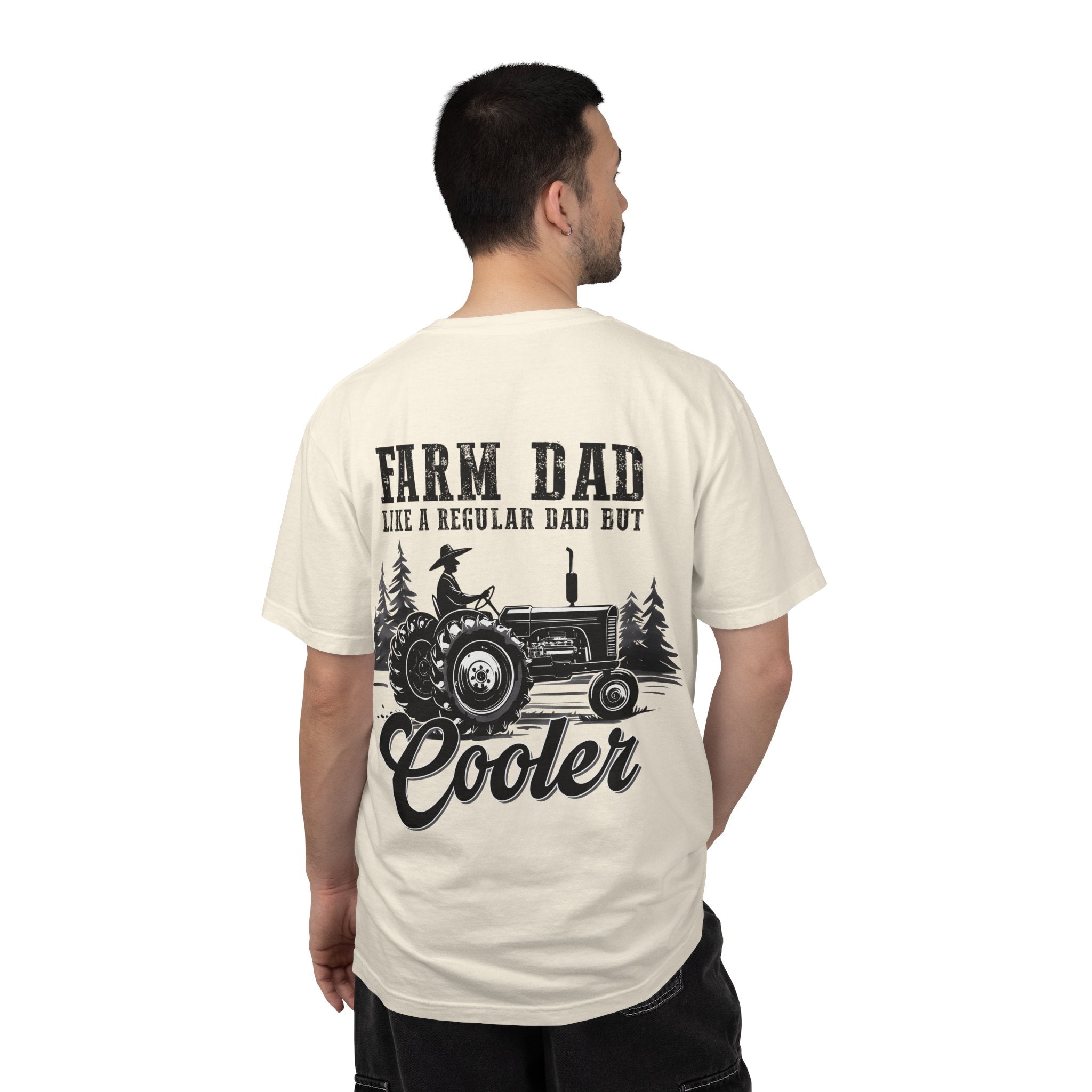 Farmer Dad T-Shirt — Rustic Farm Animals Graphic Tee