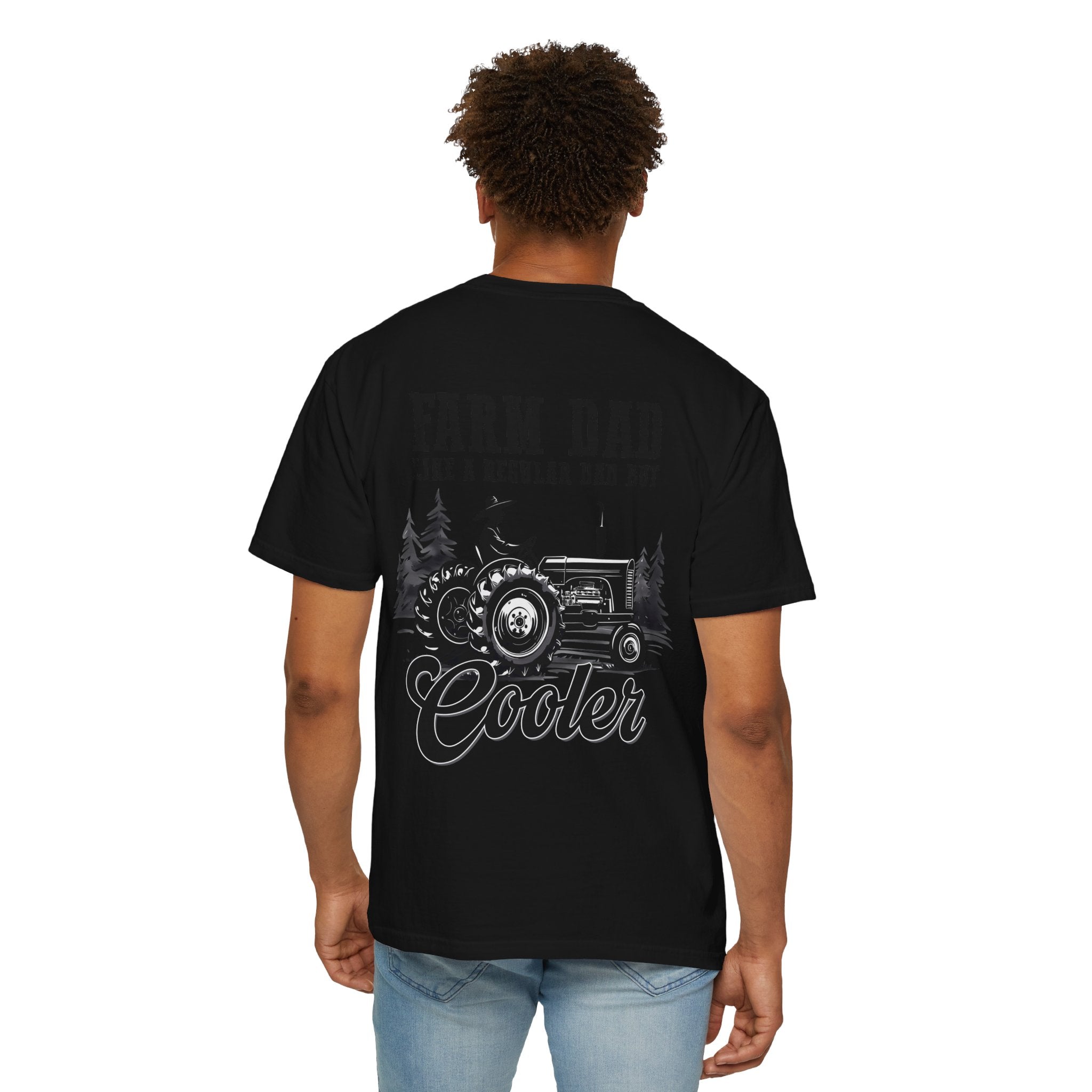 Farmer Dad T-Shirt — Rustic Farm Animals Graphic Tee