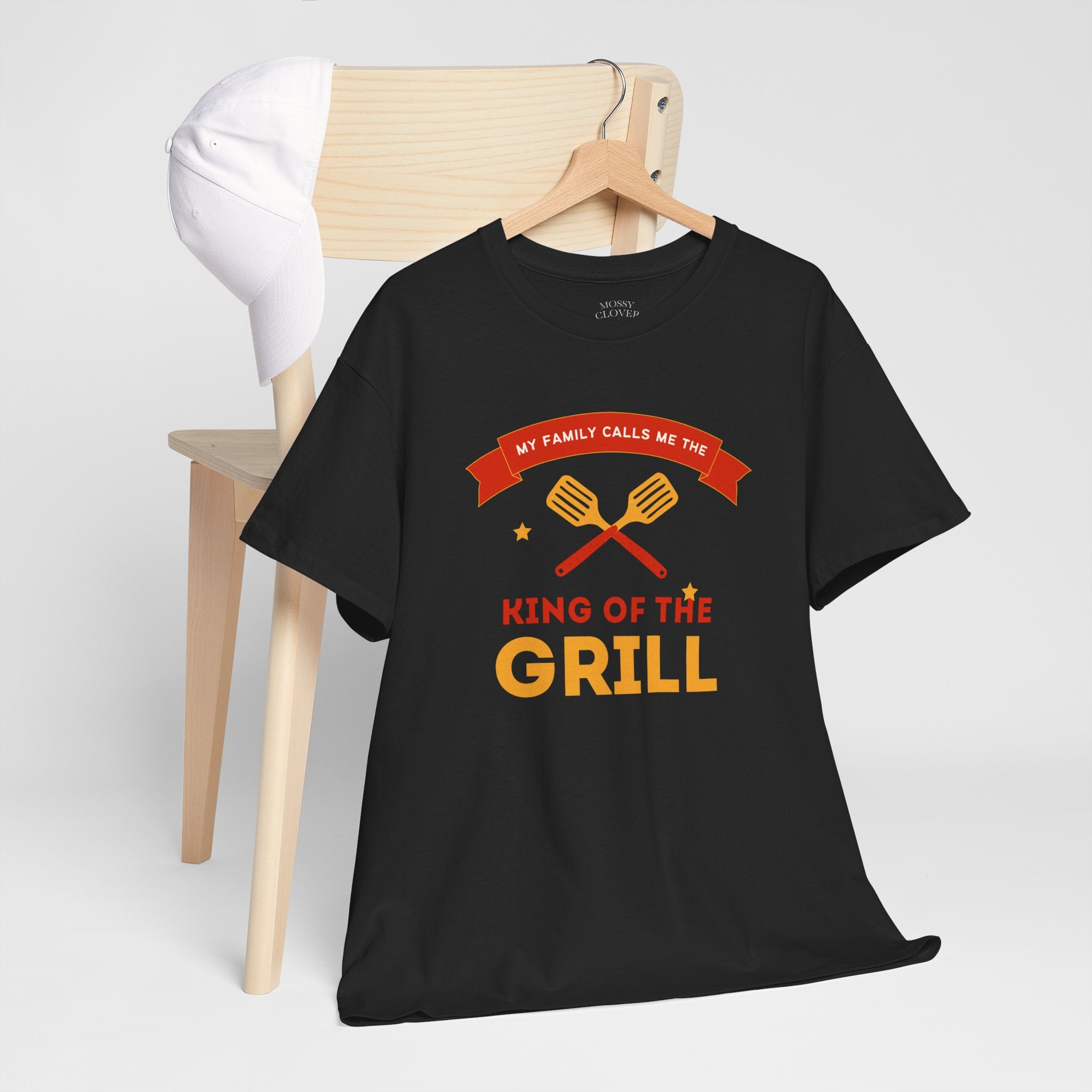 King of the Grill T-Shirt — My Family Calls Me The King of the Grill BBQ Tee