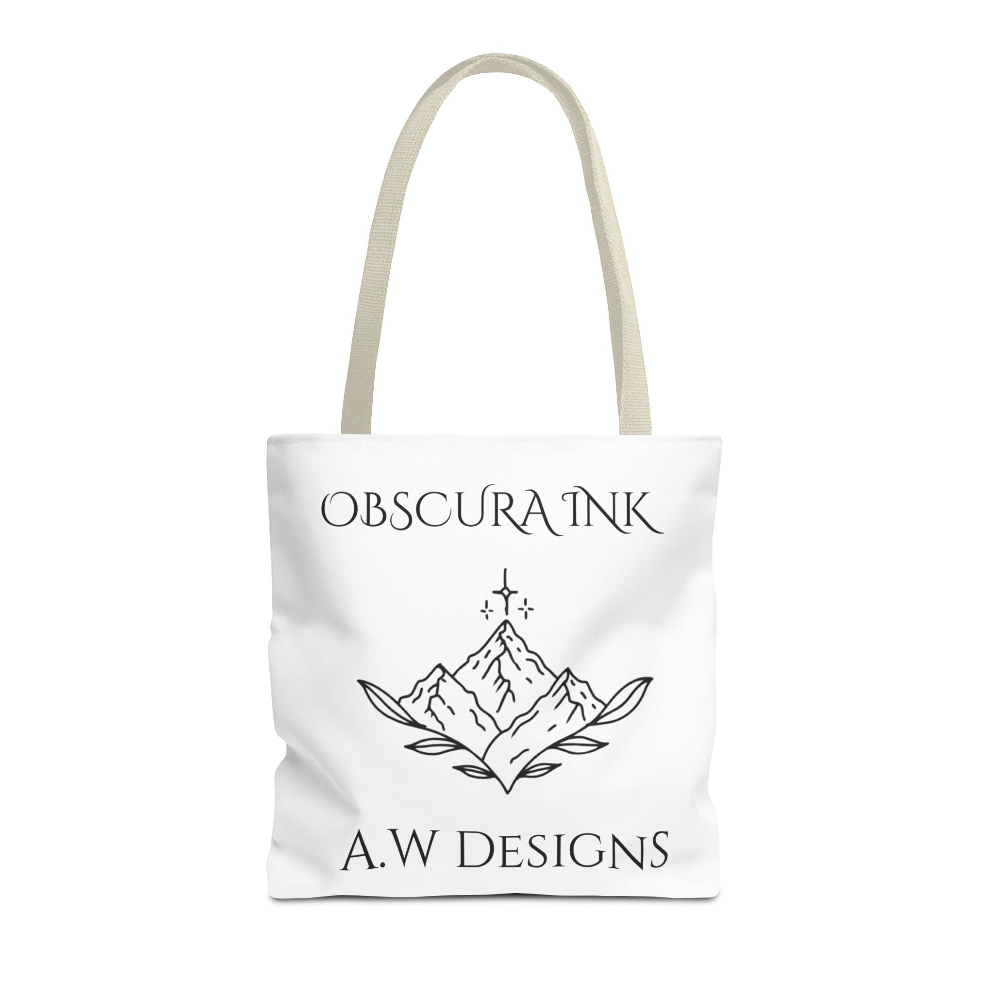 Obscura Ink Compass Tote Bag — Gothic Star Logo Canvas Tote