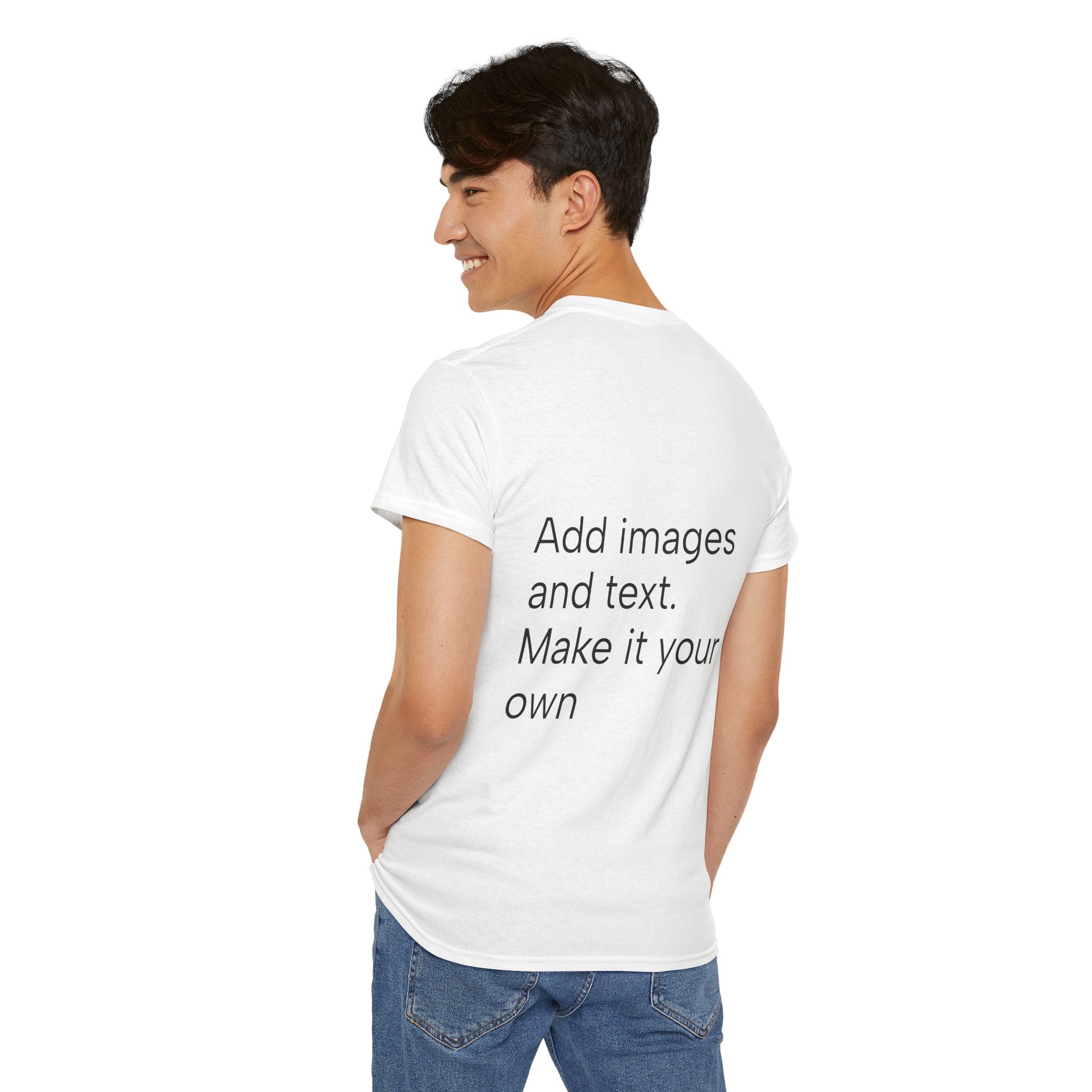 Customizable T‑Shirt – "Upload Your Designs and Watch Them Come to Life"