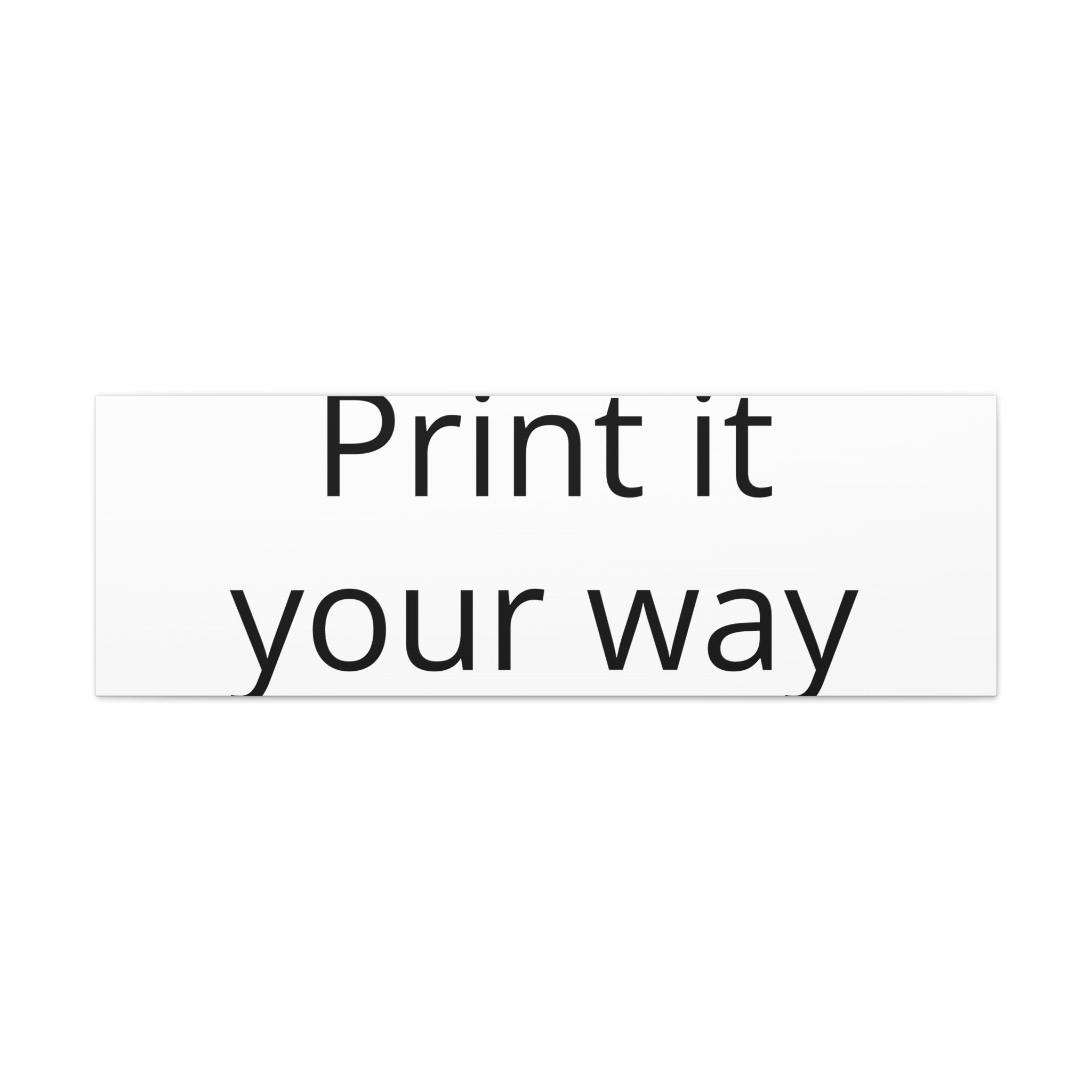 Matte Canvas, Stretched, 1.25"
