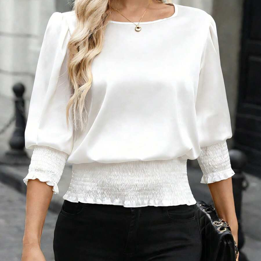 The Willow Gathered Blouse for Women