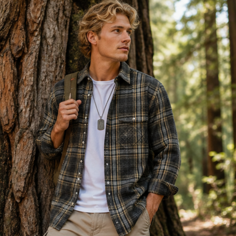 The Timberline Plaid Shirt for Men