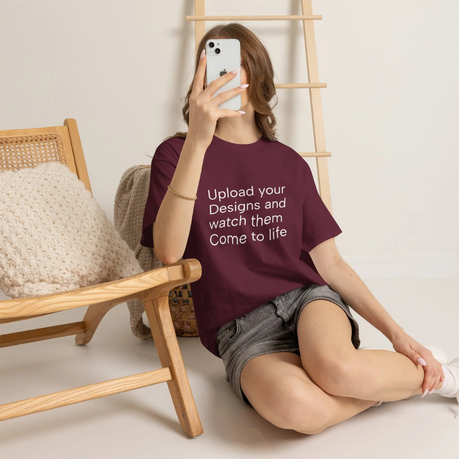 Customizable T‑Shirt – "Upload Your Designs and Watch Them Come to Life"