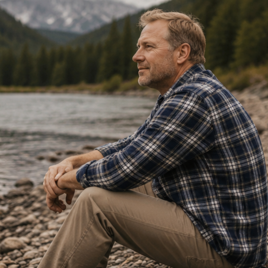 The Riverbend Flannel Shirt For Men