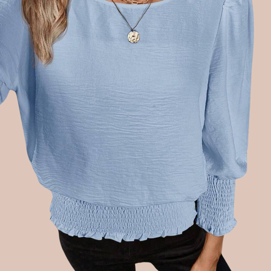 The Willow Gathered Blouse for Women