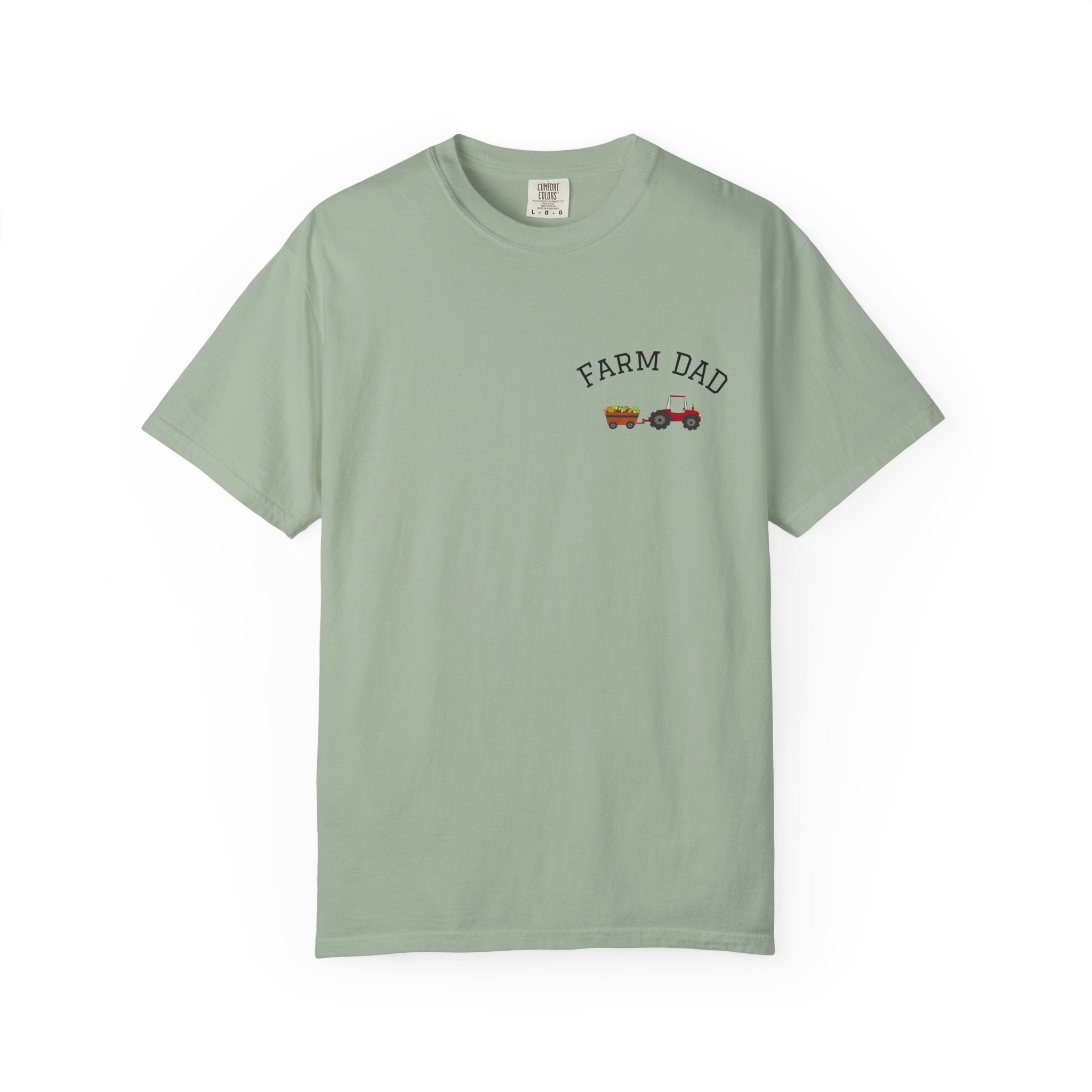 Farmer Dad T-Shirt — Rustic Farm Animals Graphic Tee