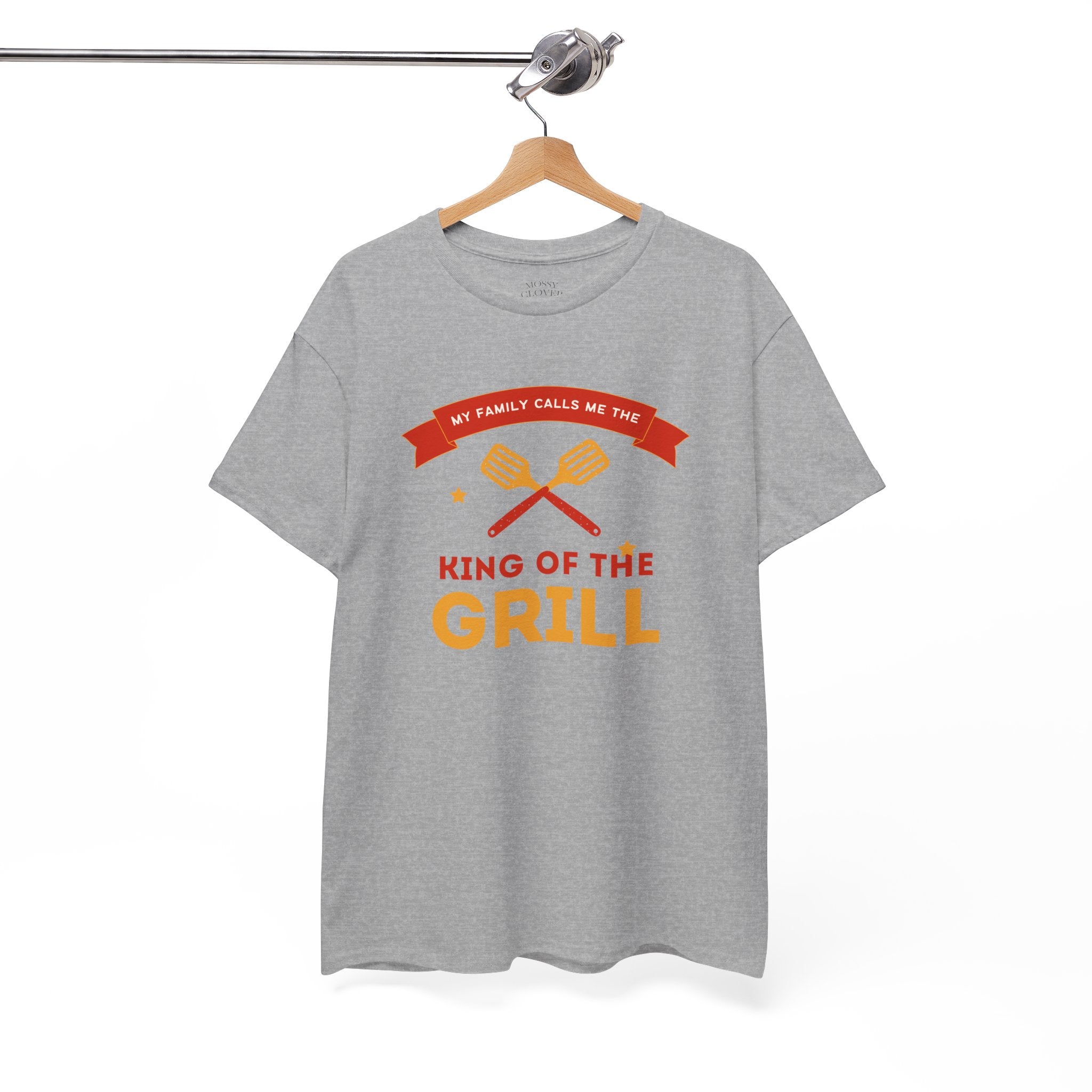 King of the Grill T-Shirt — My Family Calls Me The King of the Grill BBQ Tee