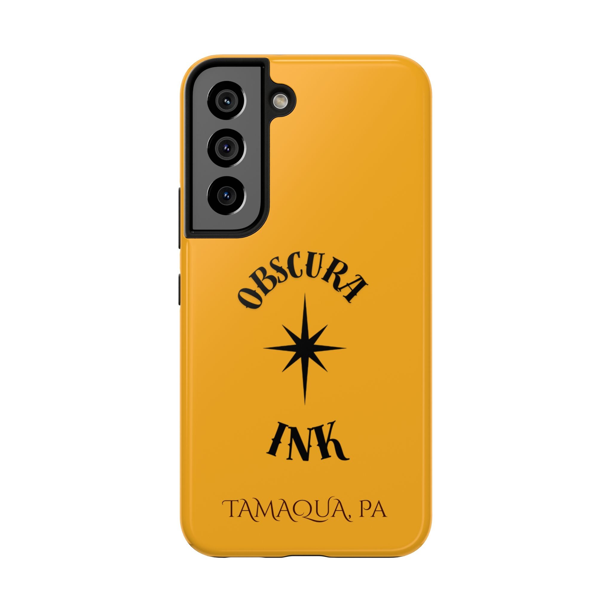 Tough Phone Case — Obscura Ink Compass Design (Tamaqua, PA)