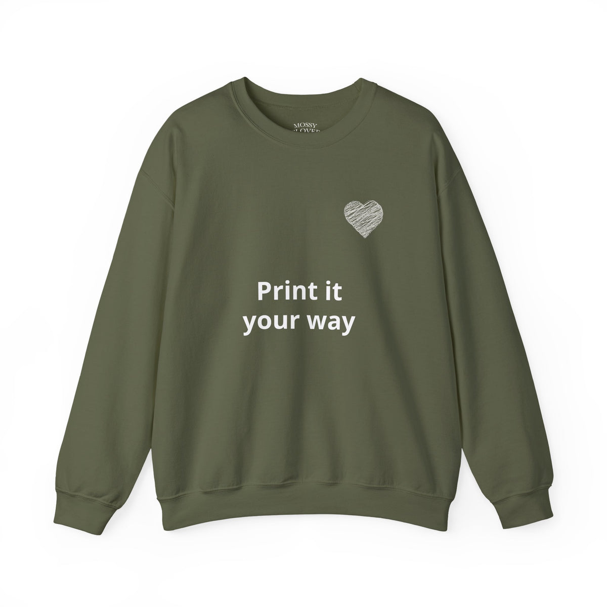 Crewneck Sweatshirt - Personalize it your way