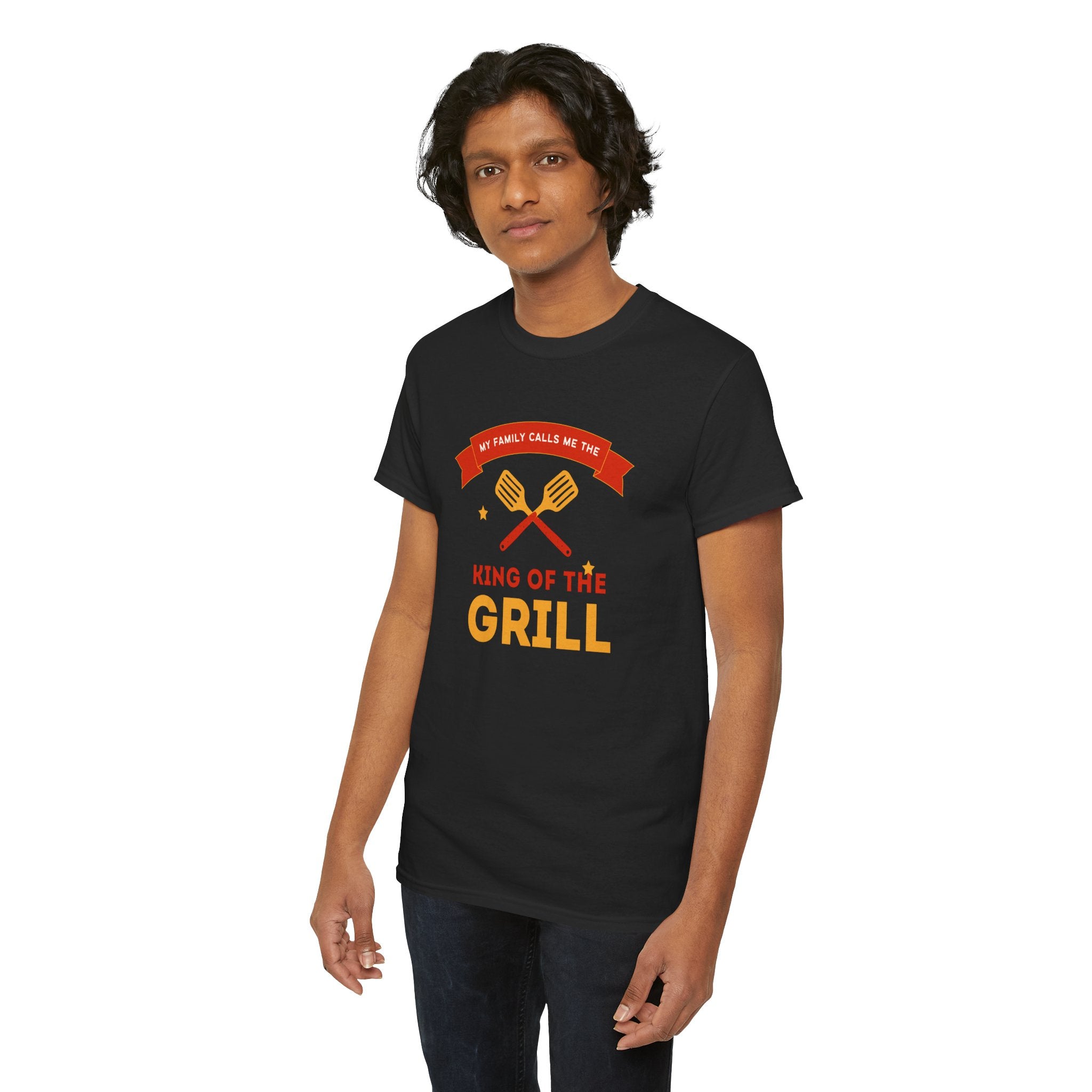 King of the Grill T-Shirt — My Family Calls Me The King of the Grill BBQ Tee