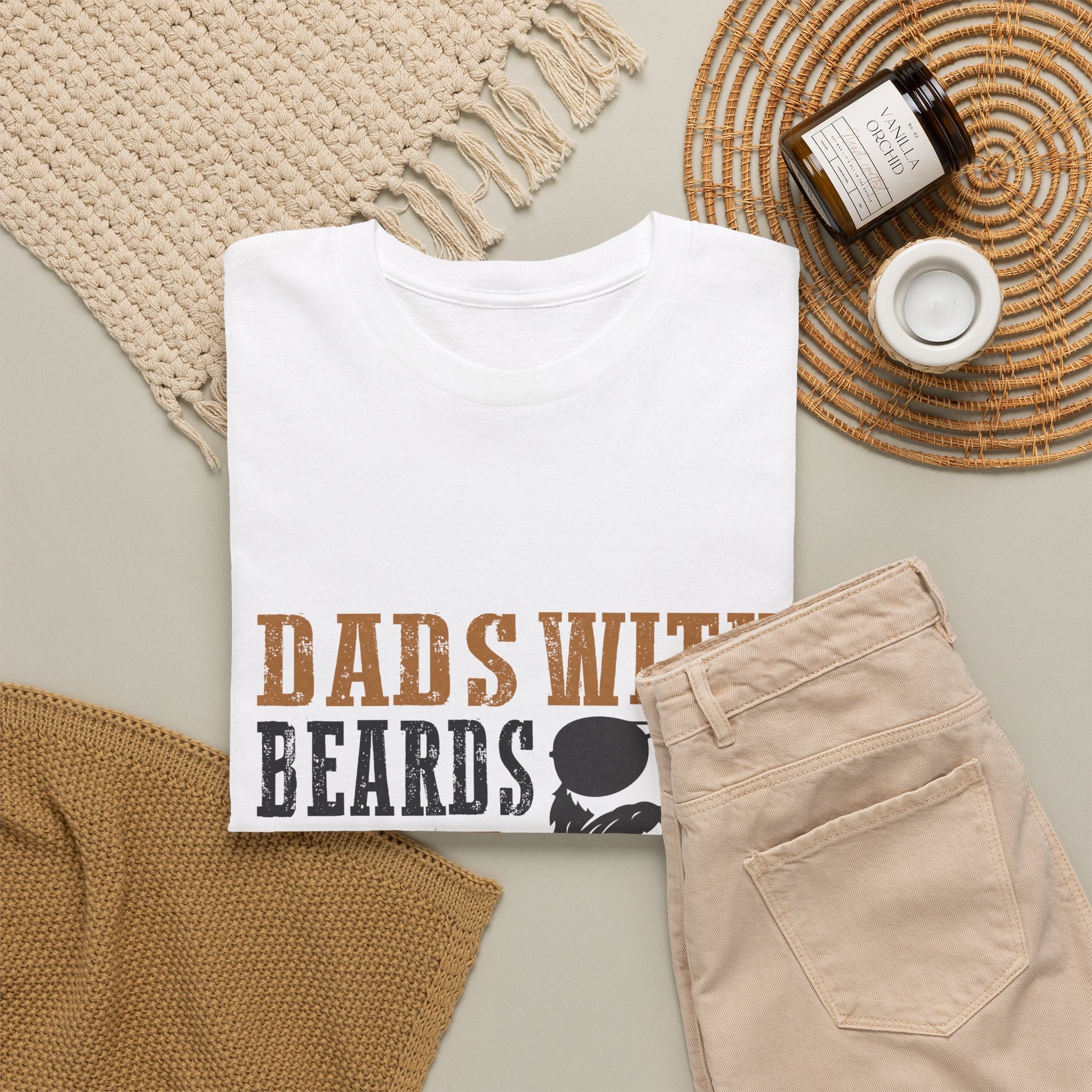 Dads with Beards Are Better Tee