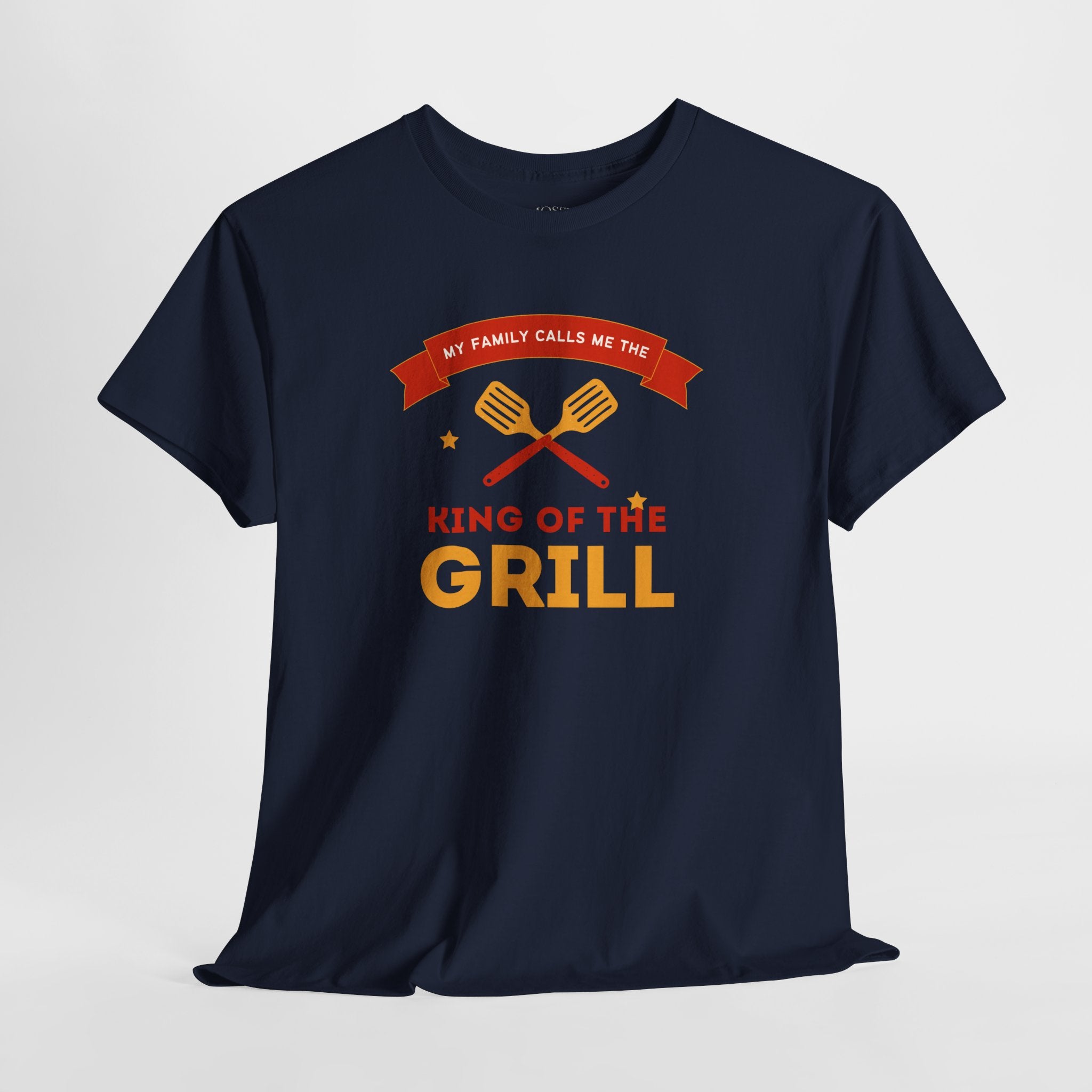 King of the Grill T-Shirt — My Family Calls Me The King of the Grill BBQ Tee