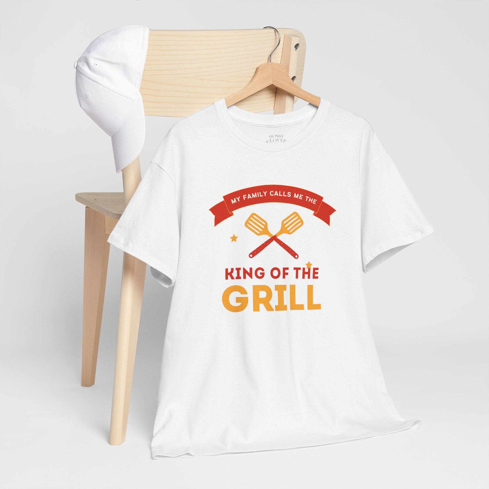 King of the Grill T-Shirt — My Family Calls Me The King of the Grill BBQ Tee