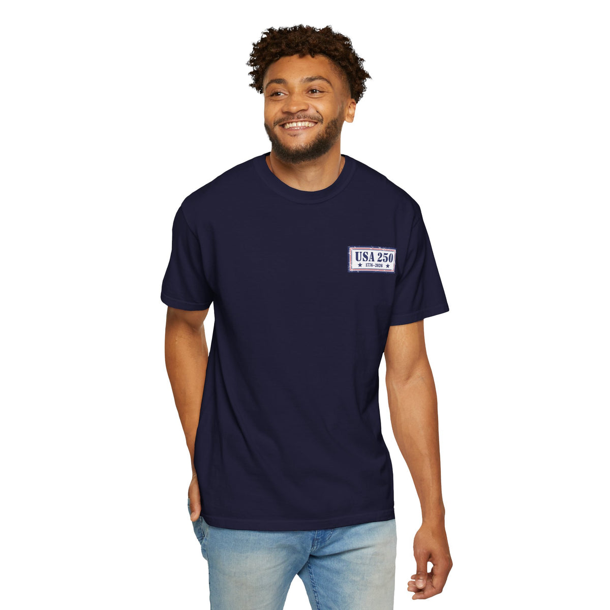 USA 250 Yrs ~ Unisex Garment-Dyed T-shirt