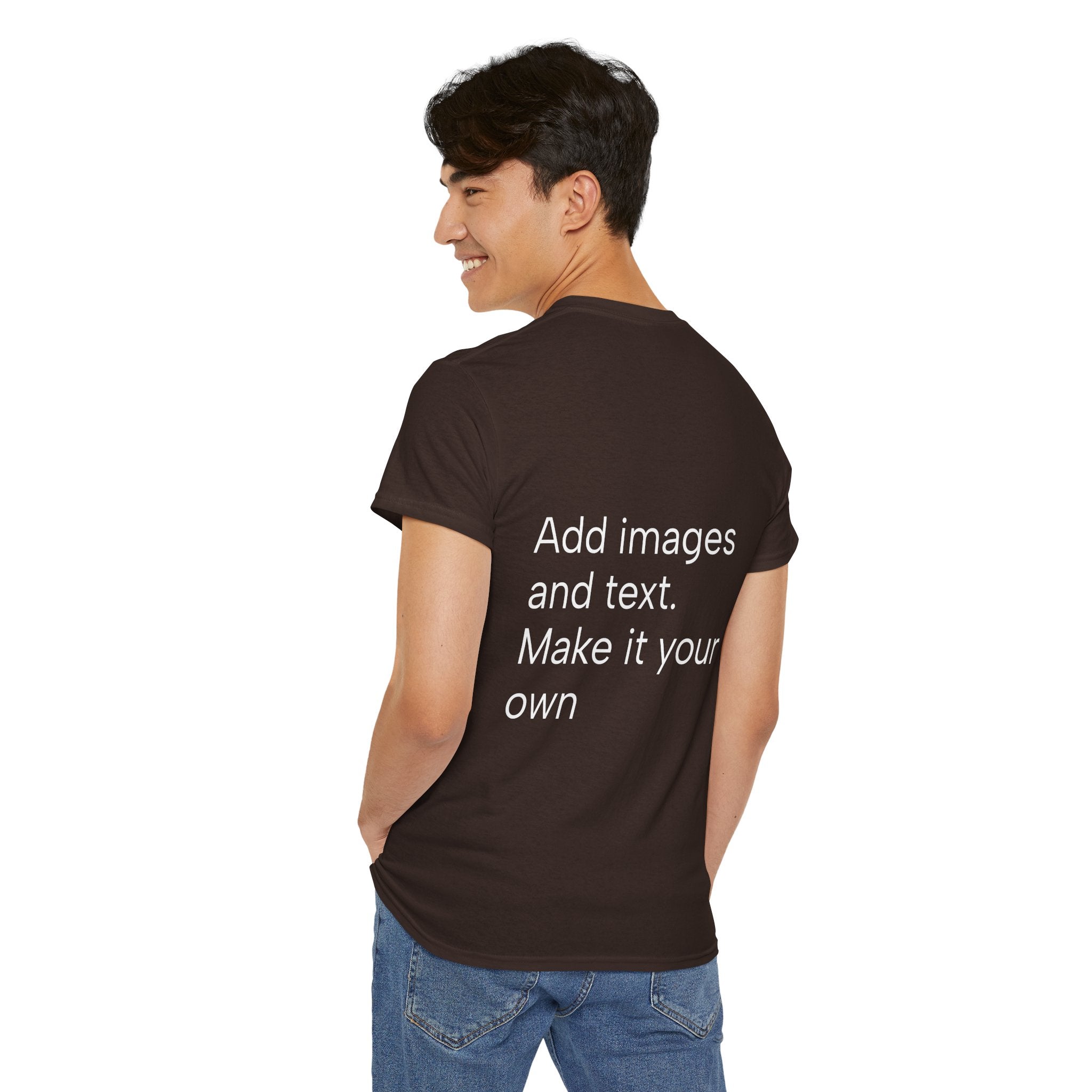 Customizable T‑Shirt – "Upload Your Designs and Watch Them Come to Life"
