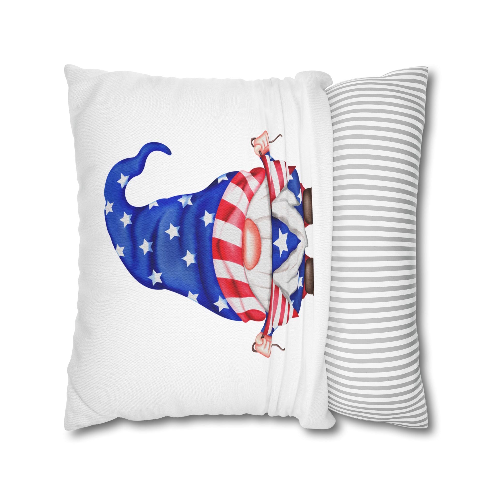Spun Polyester Square Pillowcase