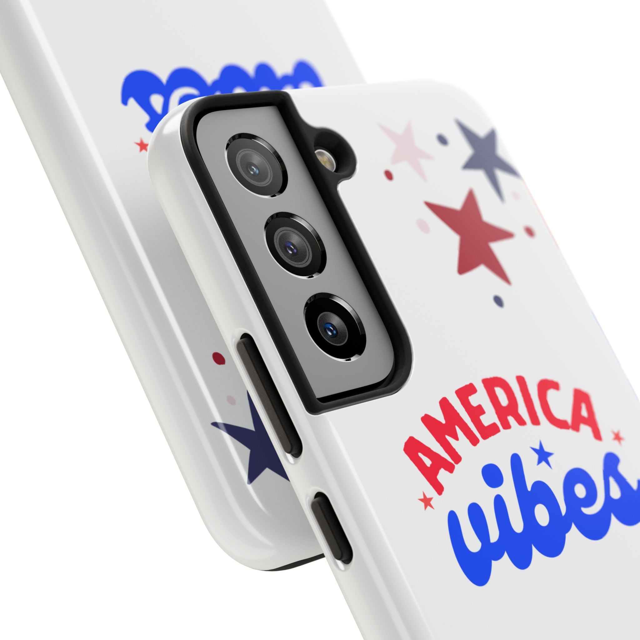 America Vibes Tough Phone Case — Patriotic Red White Blue Stars iPhone Case