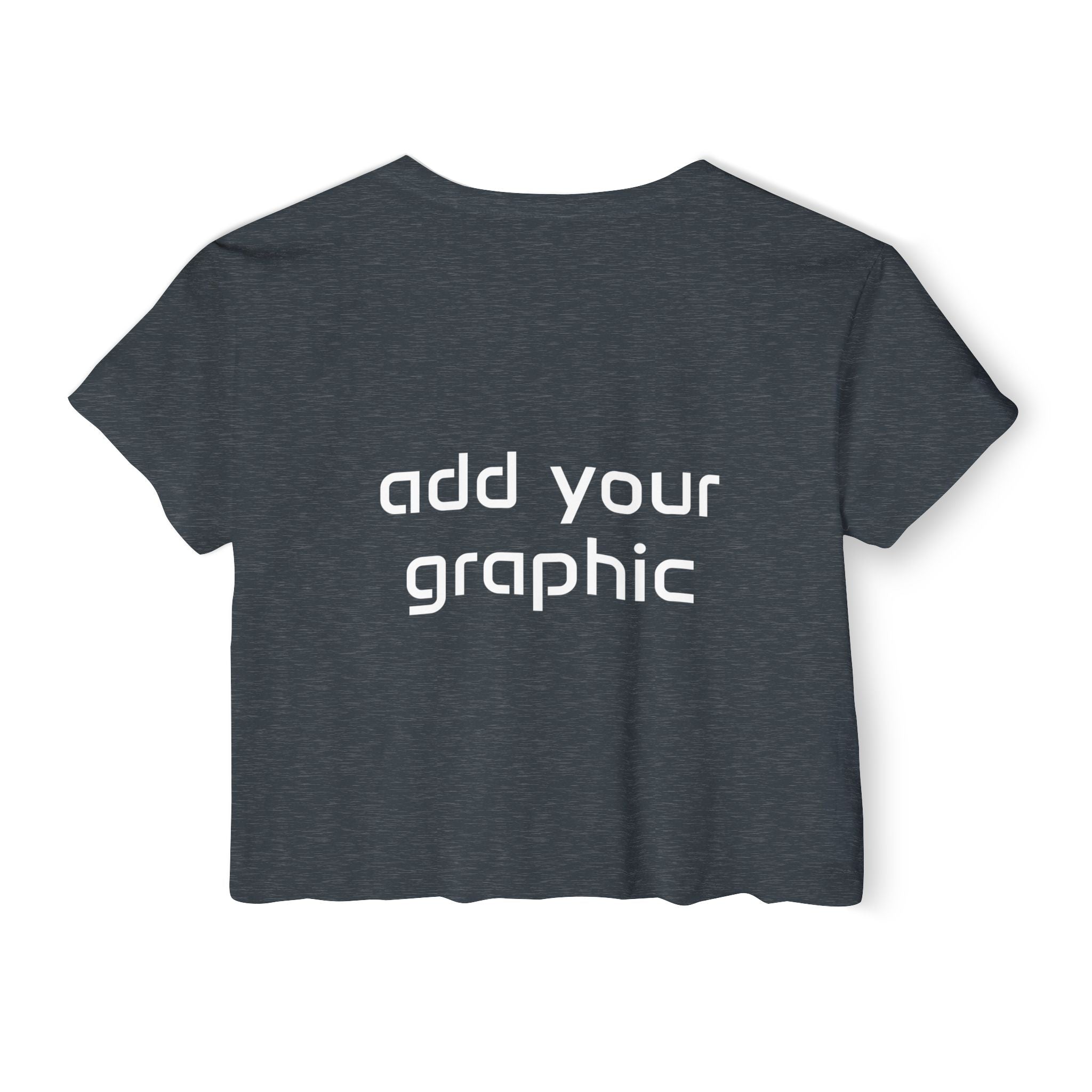 Women's Festival Crop Top — Customizable Graphic Crop Tee