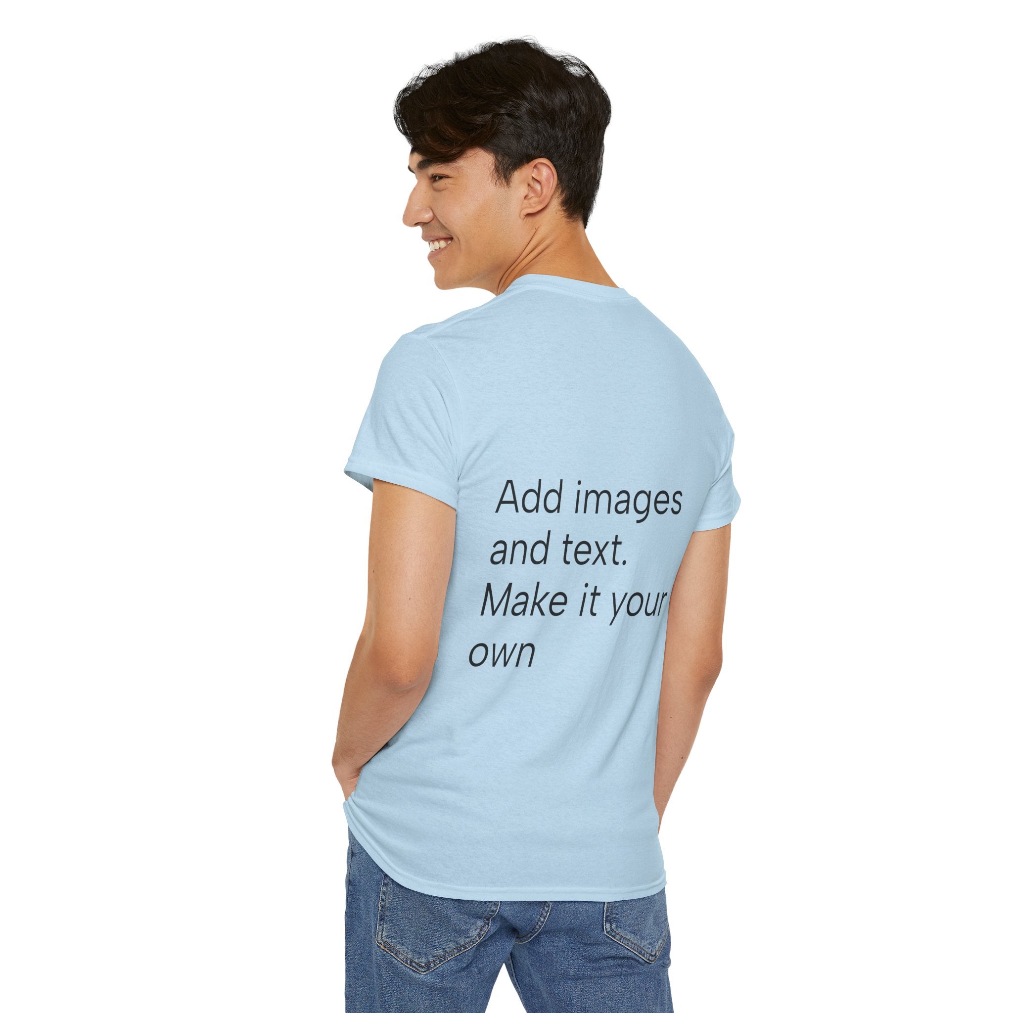 Customizable T‑Shirt – "Upload Your Designs and Watch Them Come to Life"