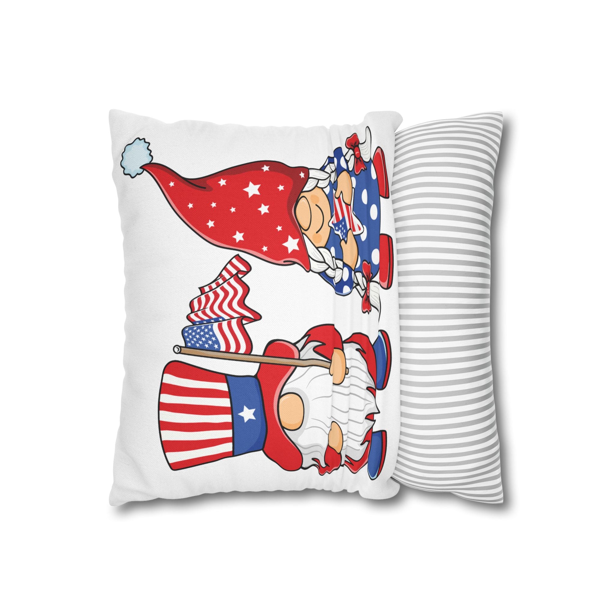 Spun Polyester Square Pillowcase