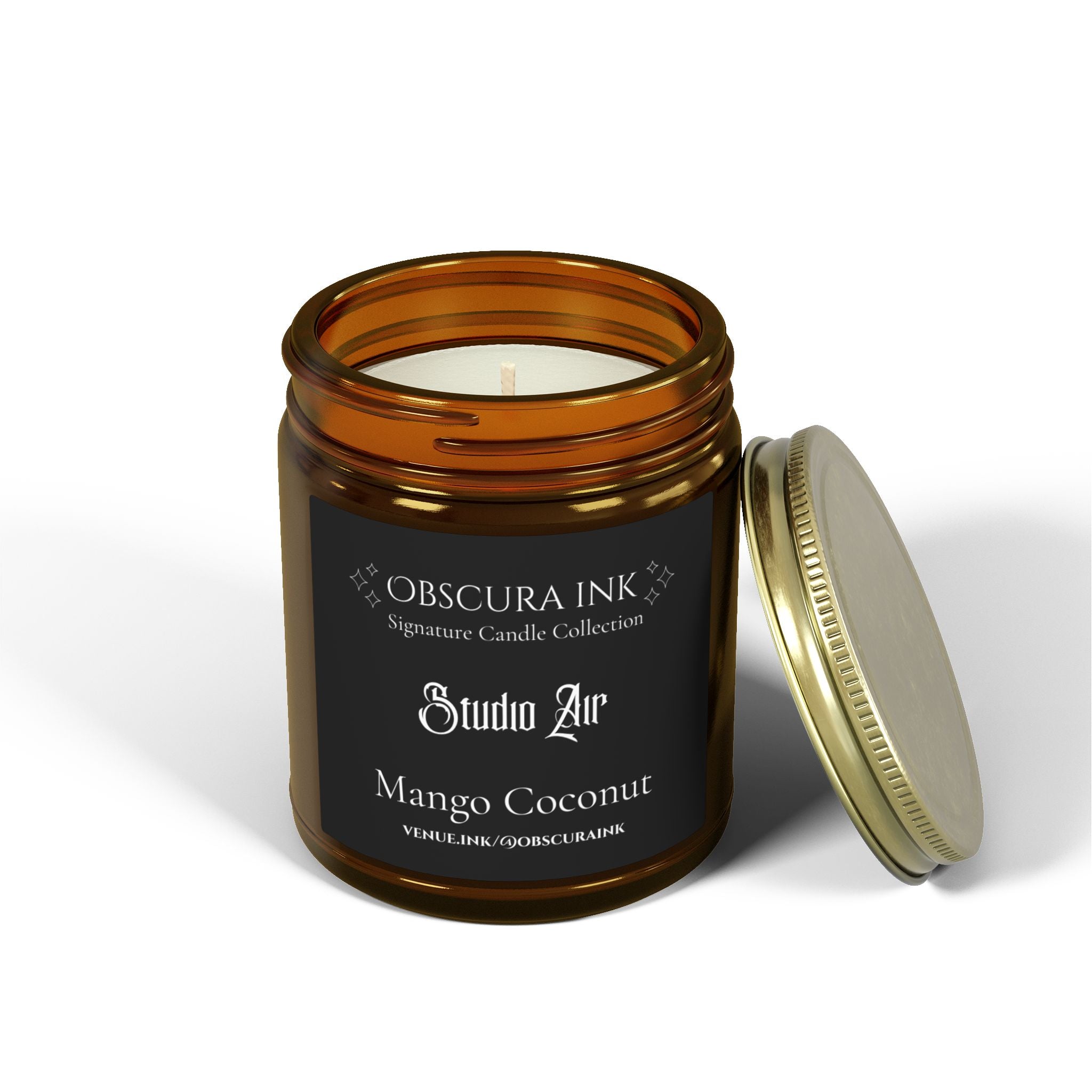 Obscura Ink Candle — Studio Air — Mango Coconut