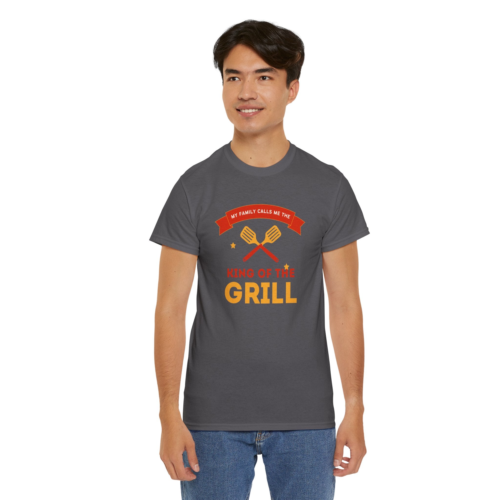 King of the Grill T-Shirt — My Family Calls Me The King of the Grill BBQ Tee