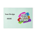 Tell Your Story Glass Cutting Board — Customizable Glass Chopping Board