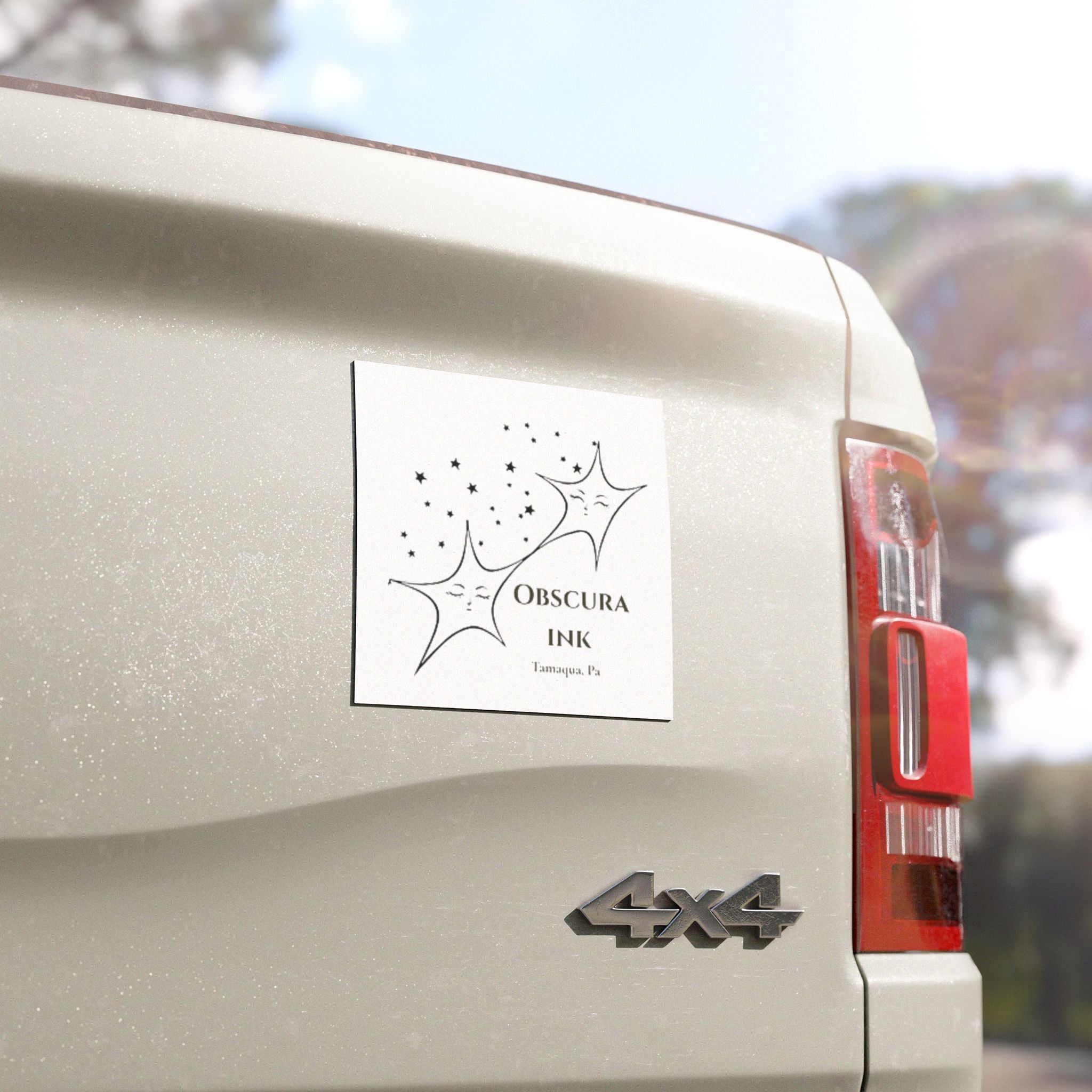 Car Magnet — Obscura Ink Logo Magnetic