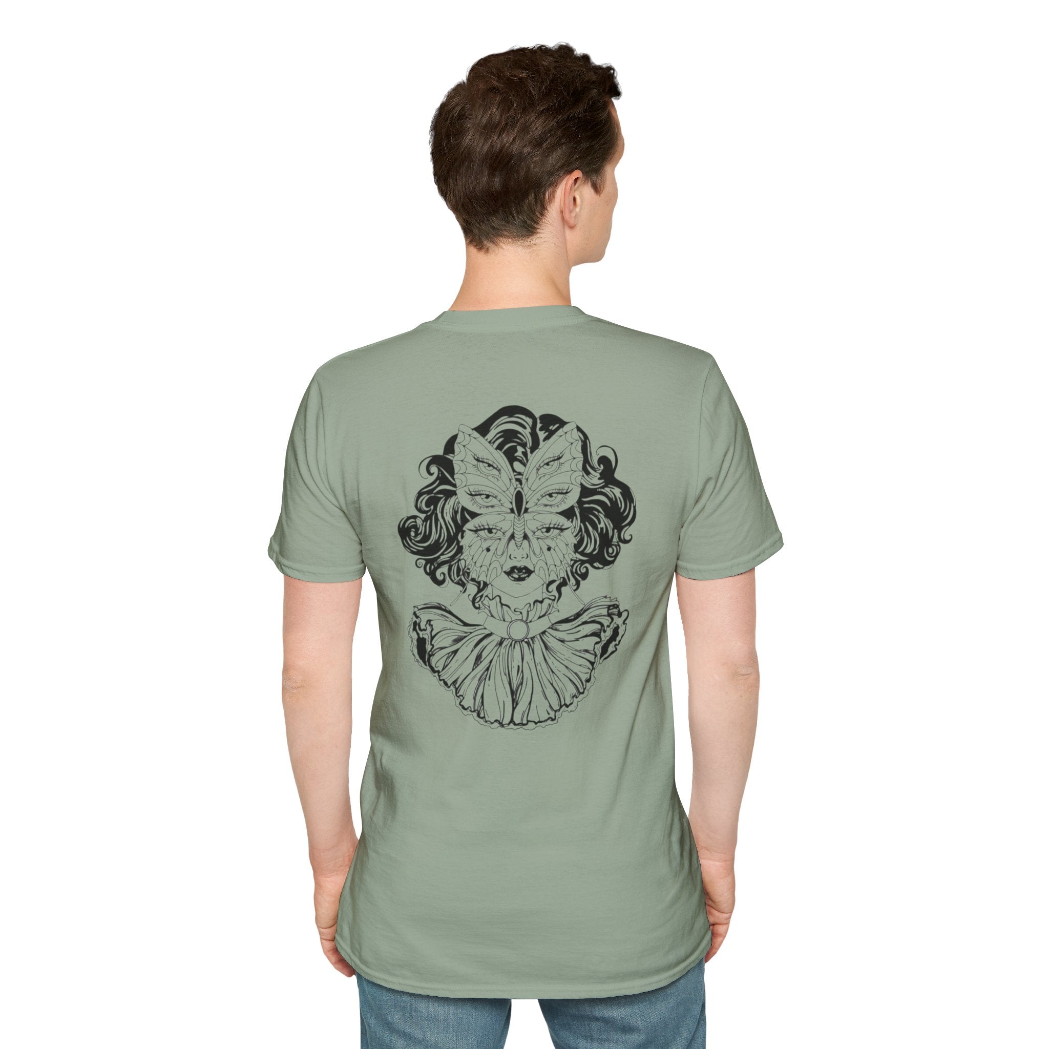 Graphic T-Shirt —AW artwork 1 ~ Butterfly Face