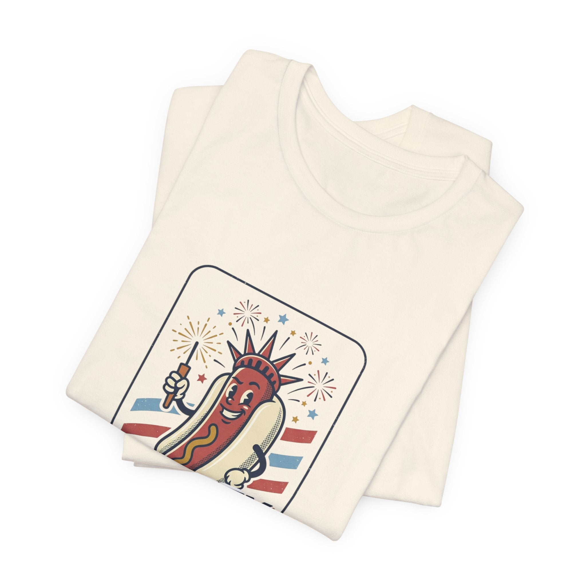 Red, White & Chew Tee