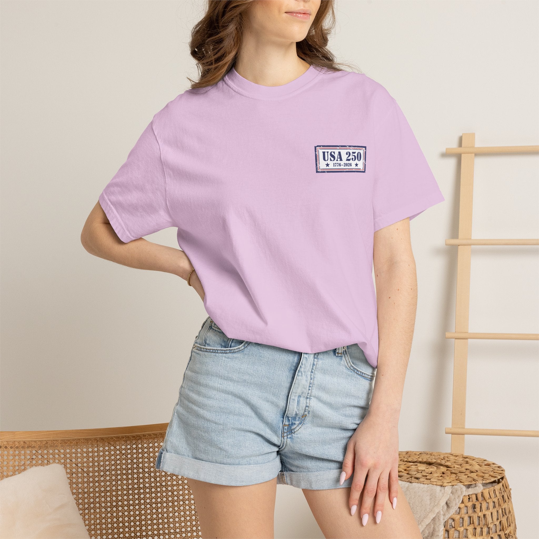 USA 250 Yrs ~ Unisex Garment-Dyed T-shirt