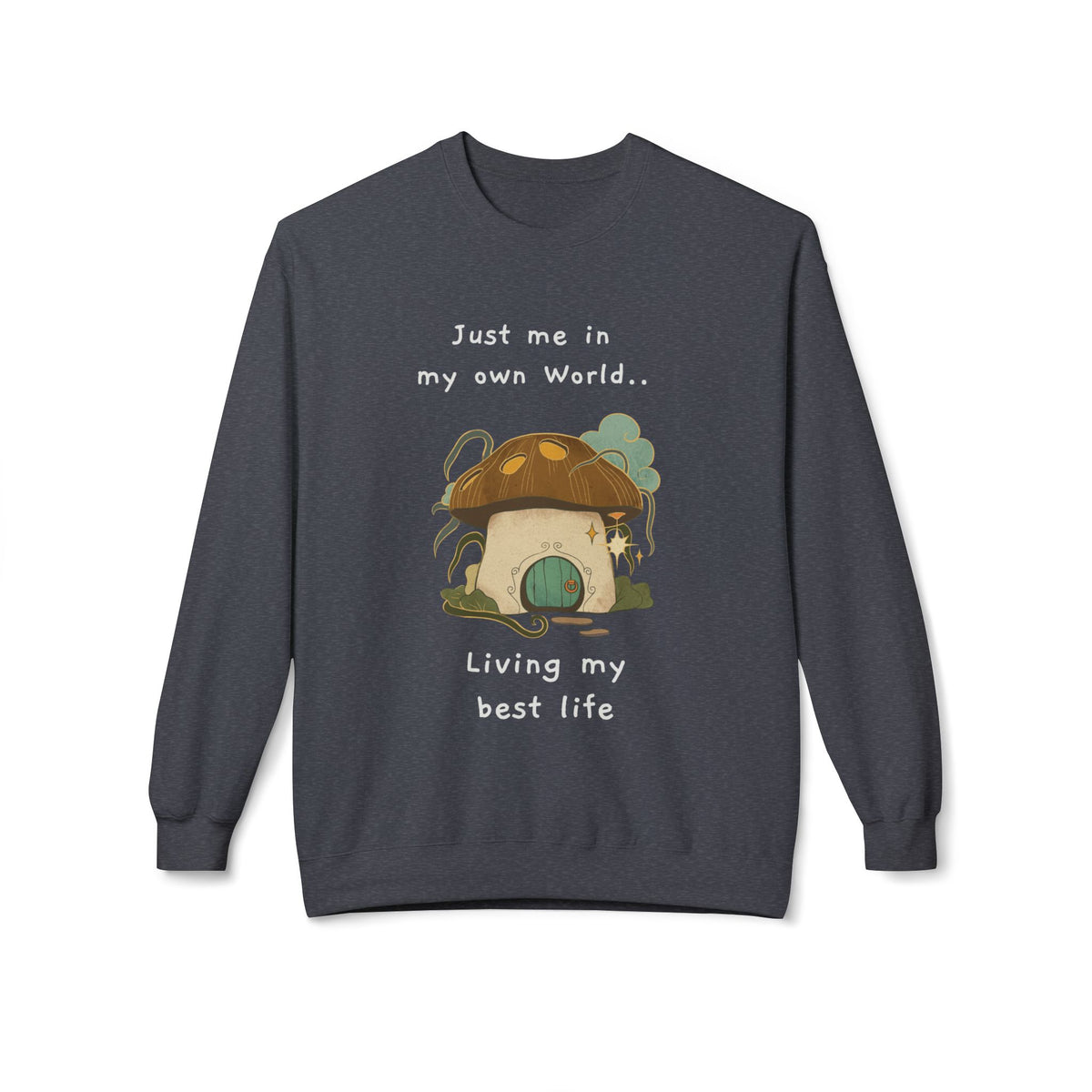 Cozy Mushroom House Sweatshirt — Crewneck