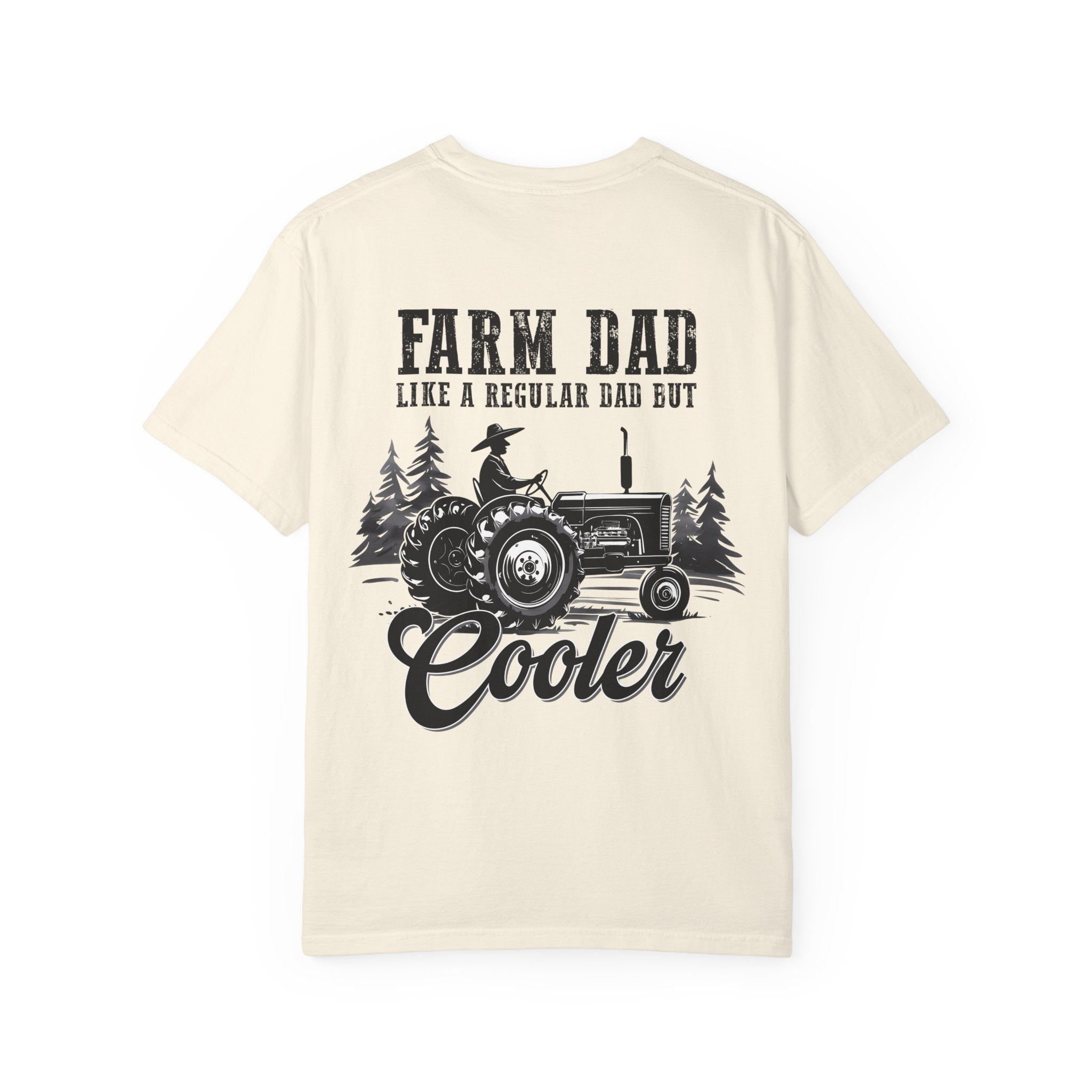 Farmer Dad T-Shirt — Rustic Farm Animals Graphic Tee