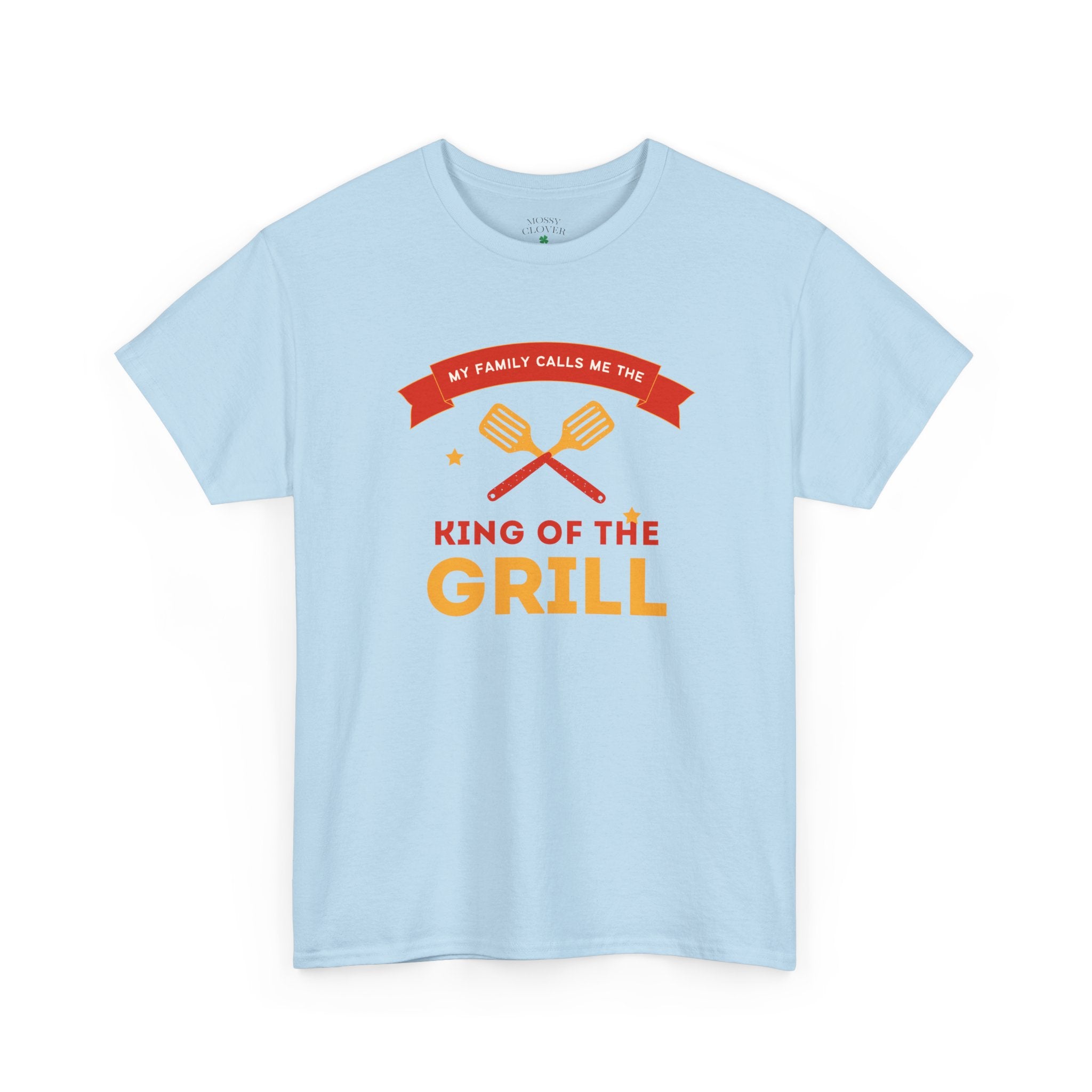 King of the Grill T-Shirt — My Family Calls Me The King of the Grill BBQ Tee