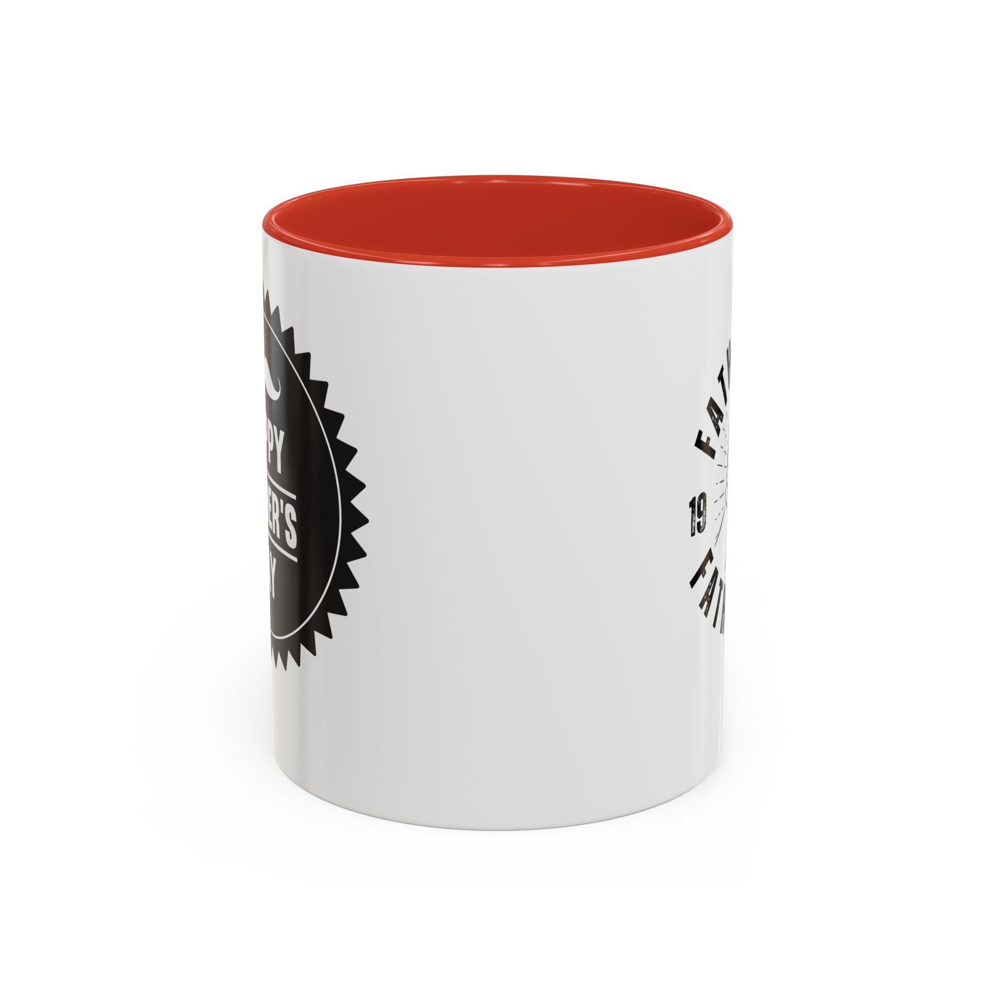 Fatherhood Coffee Mug – Vintage Hands Embrace 11/15oz Accent Mug (Best Dad Gift)
