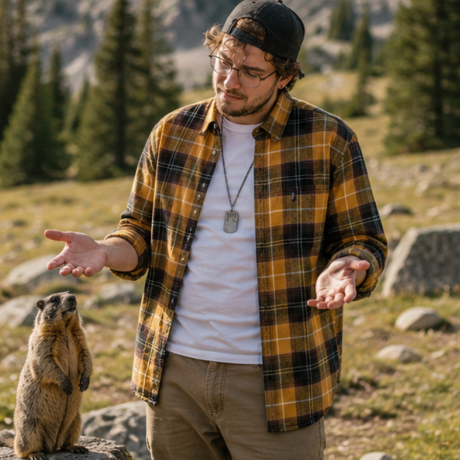 The Mountain Pass Flannel Shirt for Men