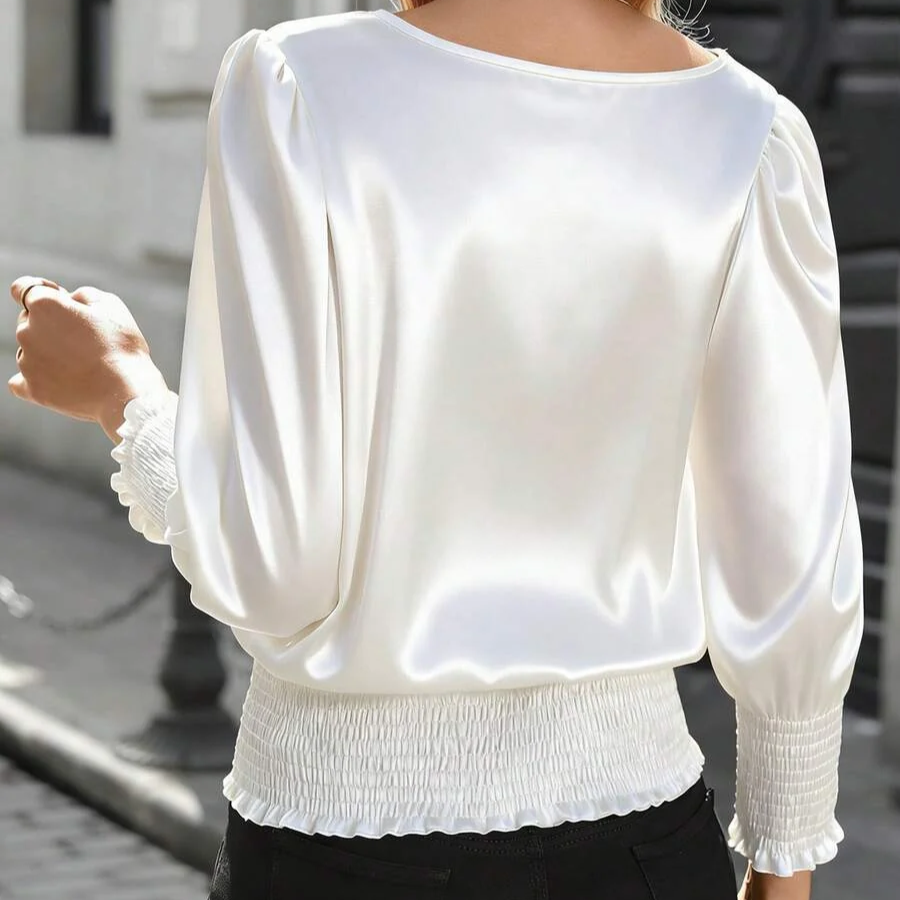 The Willow Gathered Blouse for Women