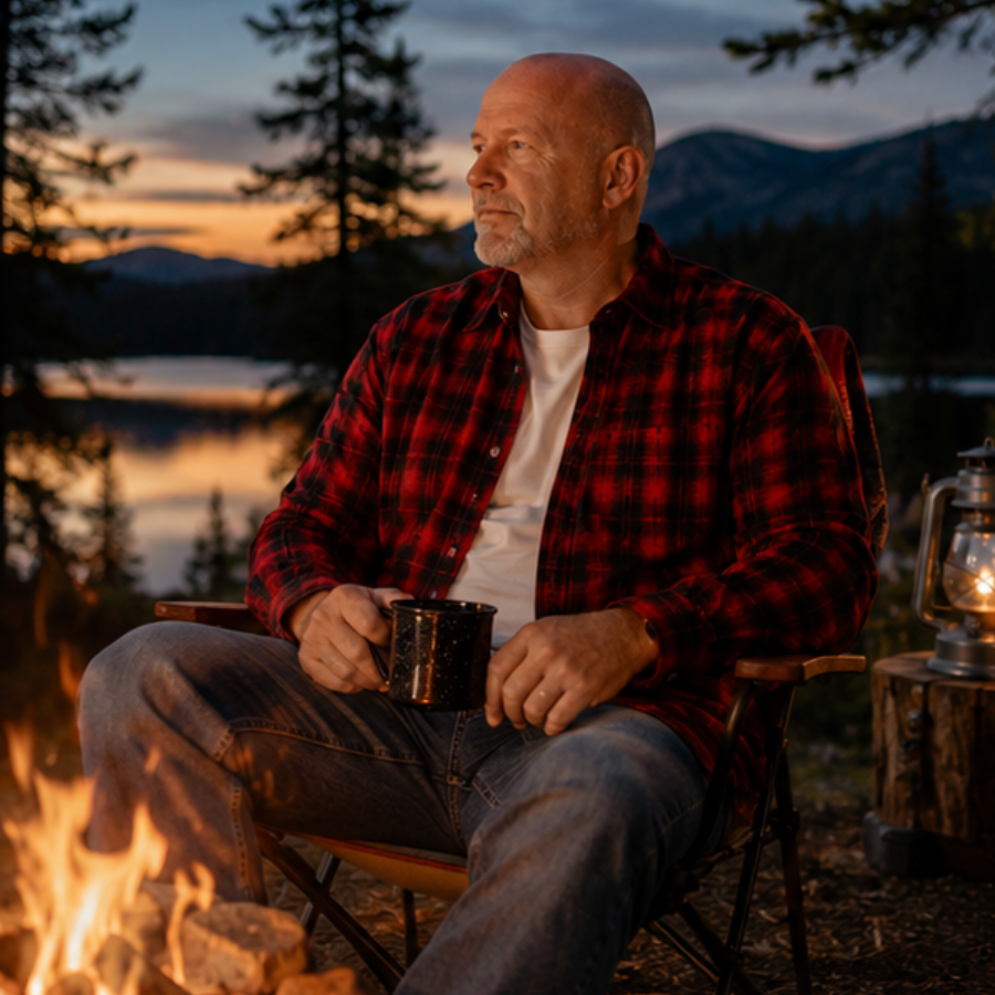 The Campfire Plaid Shirt for Men