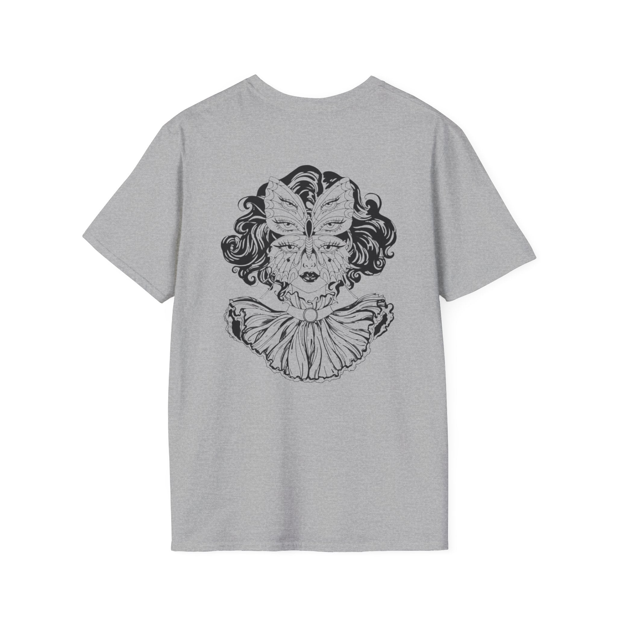 Graphic T-Shirt —AW artwork 1 ~ Butterfly Face