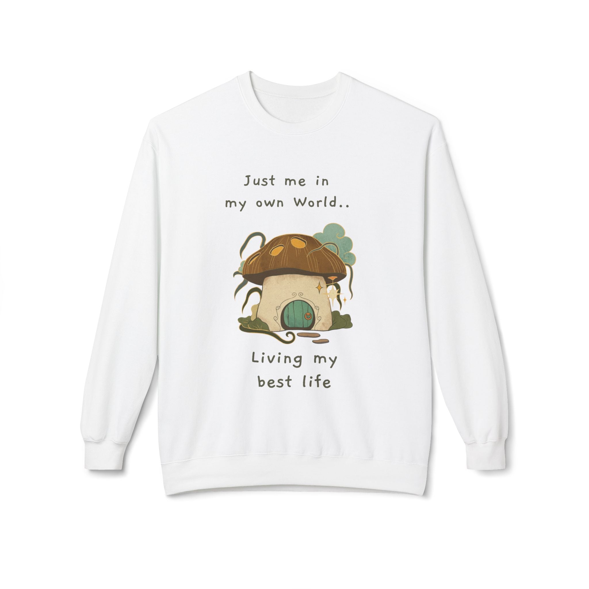 Cozy Mushroom House Sweatshirt — Crewneck