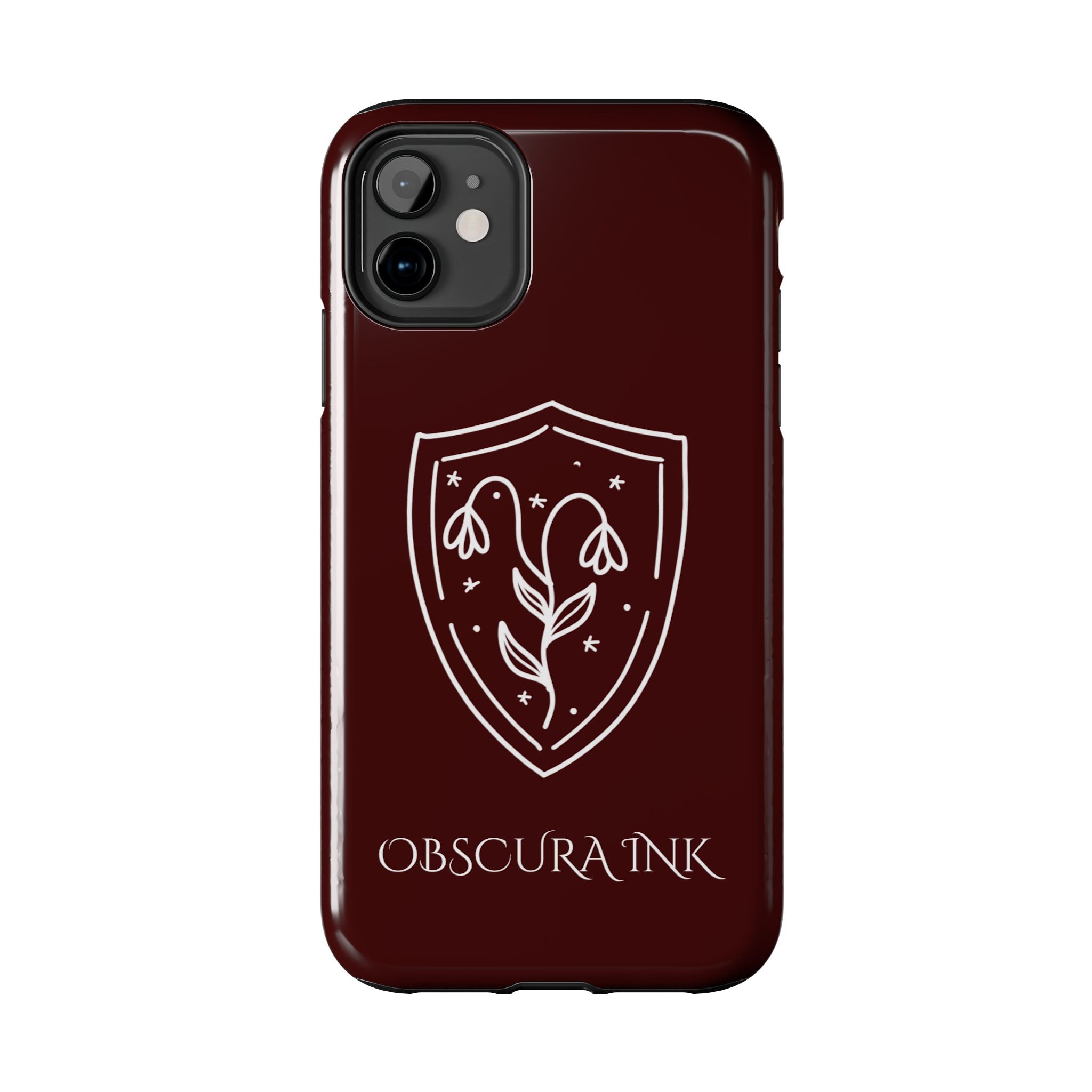 Tough Phone Case — Obscura Ink Shield Design
